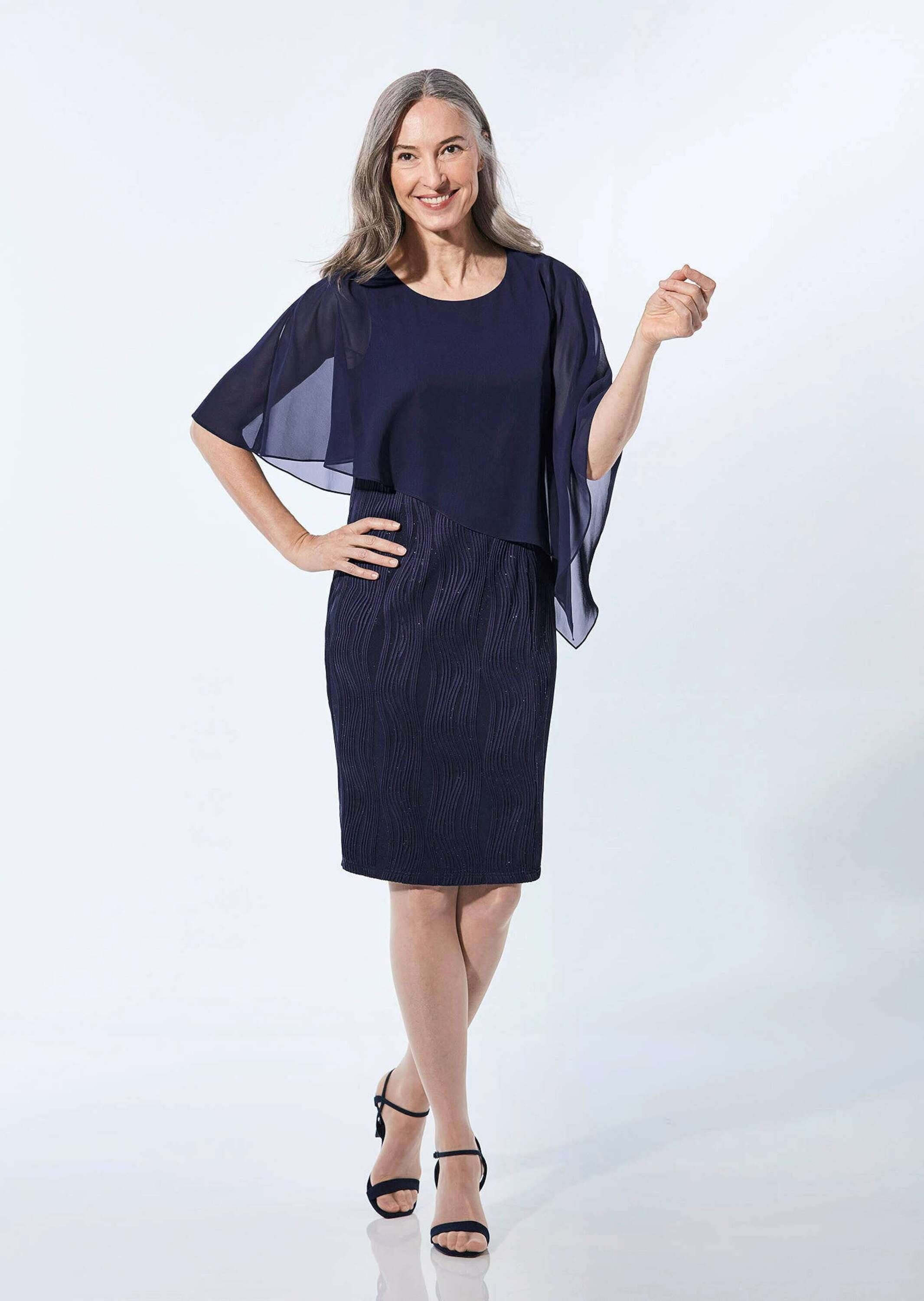 GOLDNER Abendkleid Festliches Kleid mit feinem günstig online kaufen