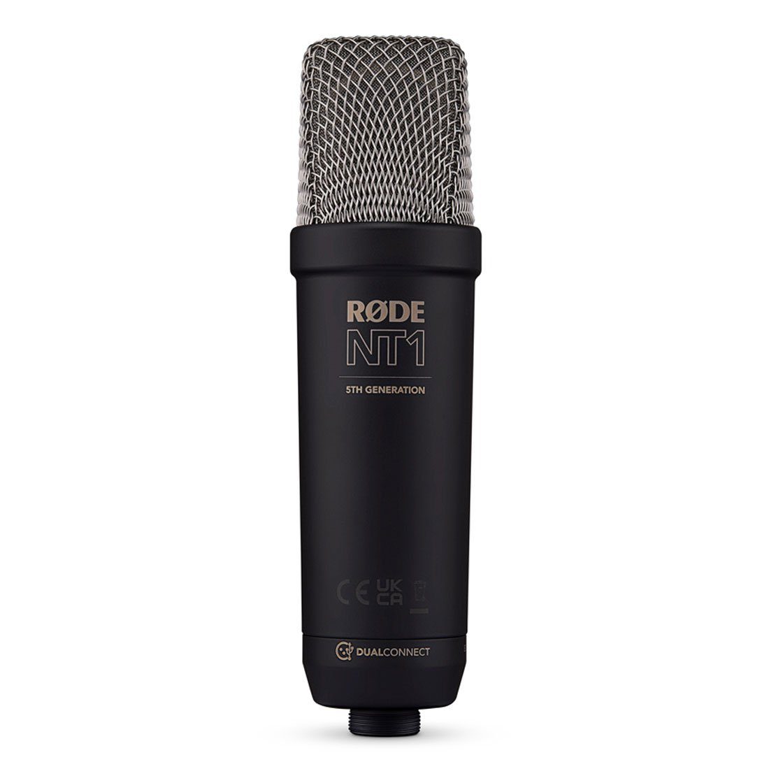 RØDE Mikrofon Rode NT1 5th Generation Mikrofon Schwarz mit Popfilter, Vorteils-Set mit Ohrhörer