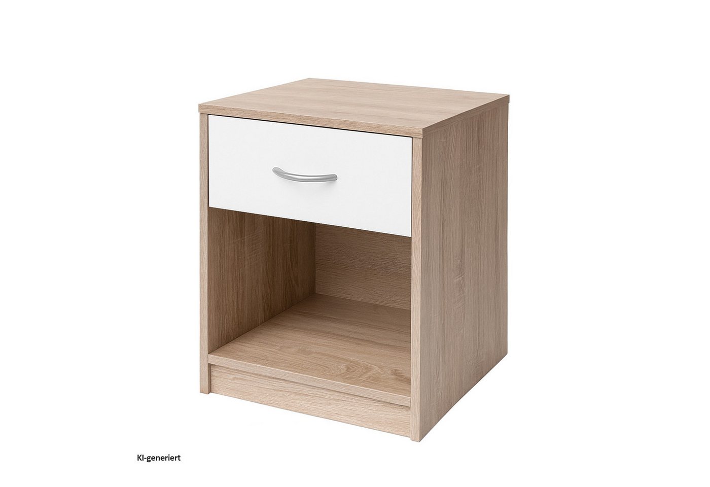 HTI-Line Nachtkommode Nachtschrank Nina mit Schublade (Stück, 1 St., 1 Nachtschrank), Nachttisch Nachtkommode Nachtkonsole