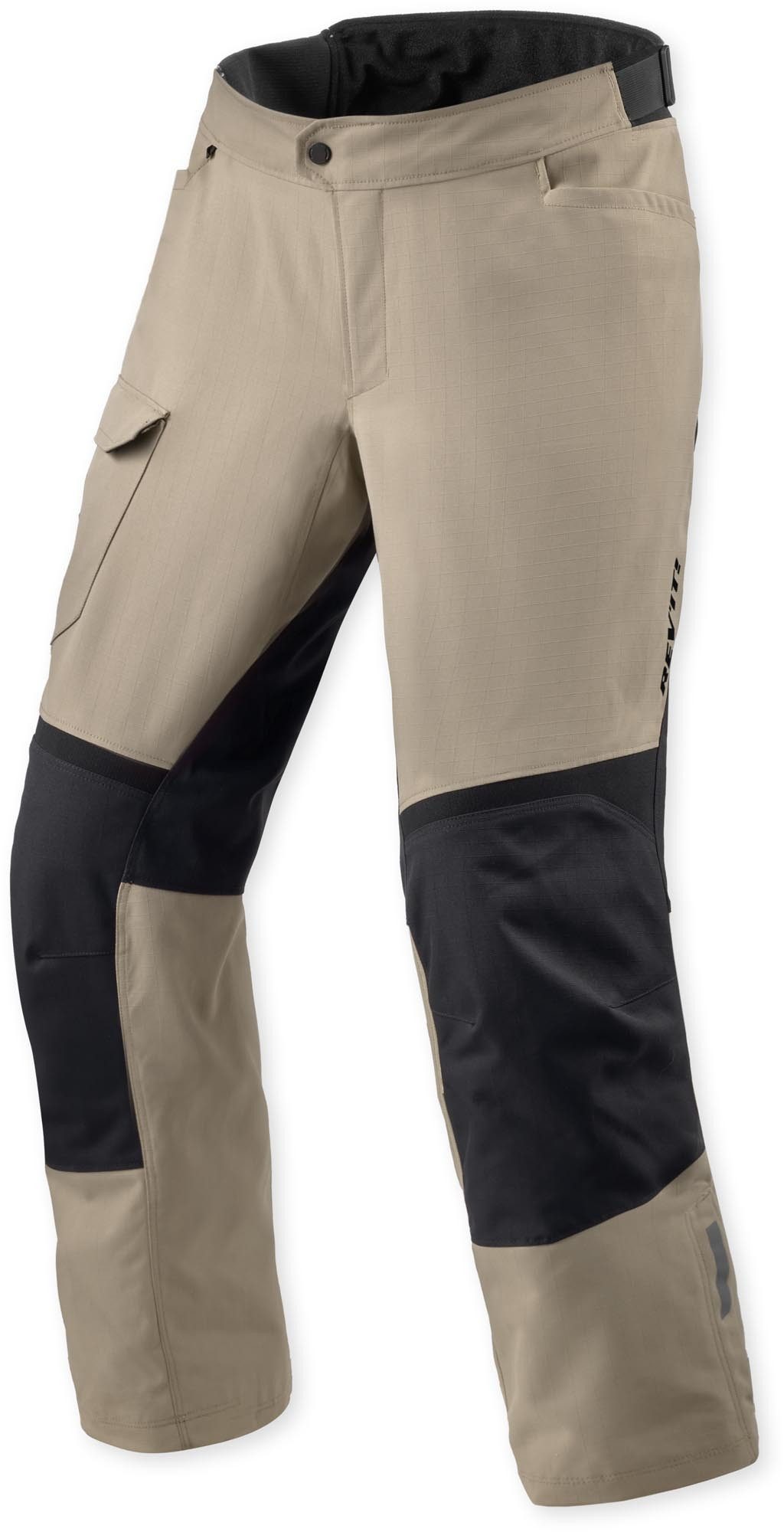 Revit Motorradhose Convergent H2O wasserdichte Motorrad-Textilhosen Verbindungsreißverschluss,Hüftprotektoren enthalten,Knieprotektor