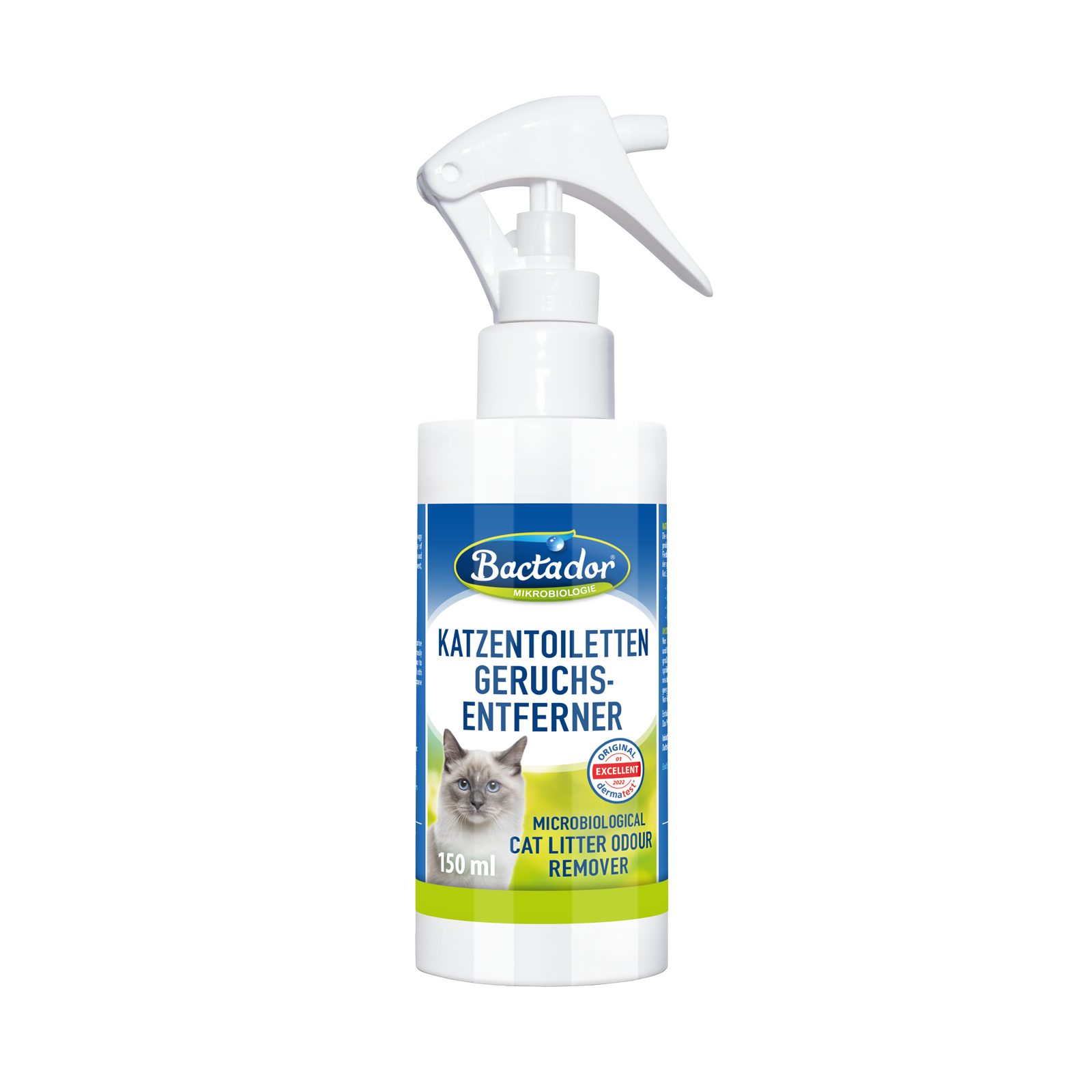 Bactador Katzentoiletten Geruchsentferner Spray 150ml Flüssigreiniger