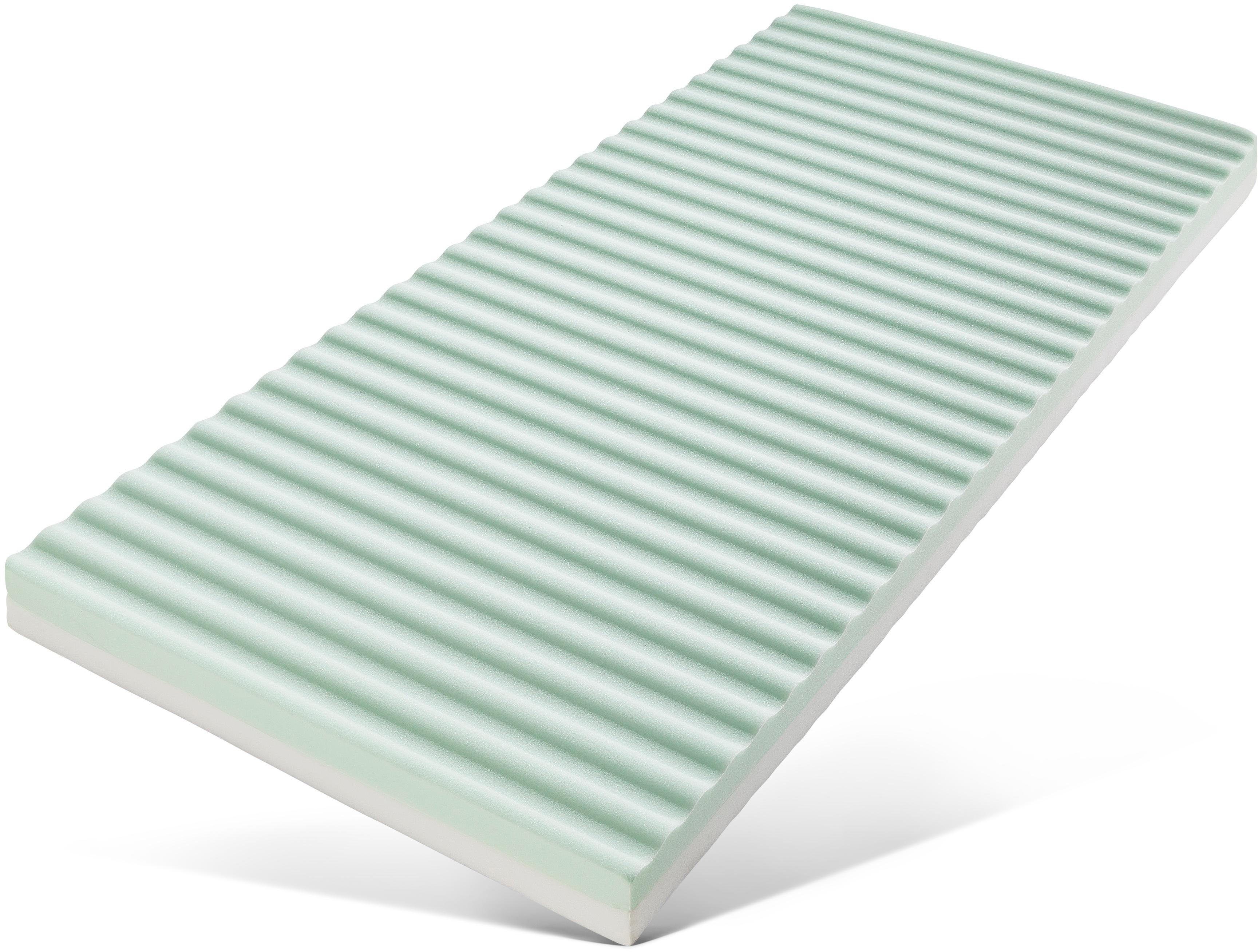 Kindermatratze Kids Age 3-9, 7 Zonen Matratze 90x200 cm, 100x200 cm & weitere Größen, Lüttenhütt, 13 cm hoch, Matratze, Wendematratze H2/H3 in einem Kern, ergonomisch, atmungsaktiv