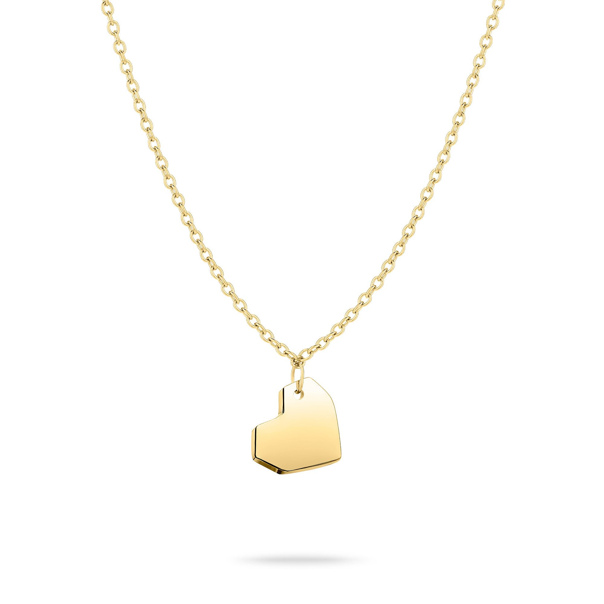 Liebeskind Berlin Kette mit Anhänger Schmuck Edelstahl Urban Heart Herz