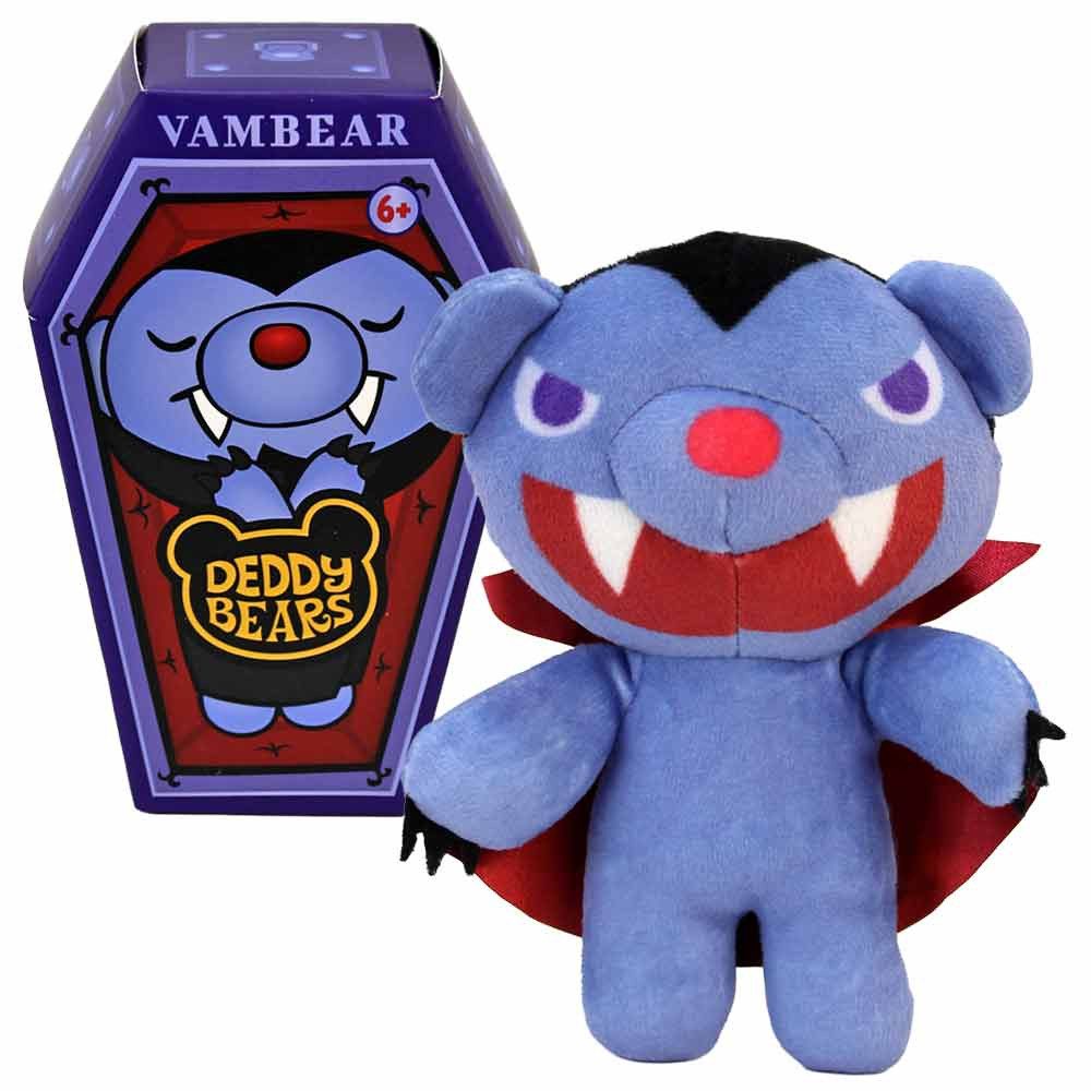 Dinotoys Kuscheltier Deddy Bears Grusel Teddys in Särgen - ca. 15 cm (1-St)