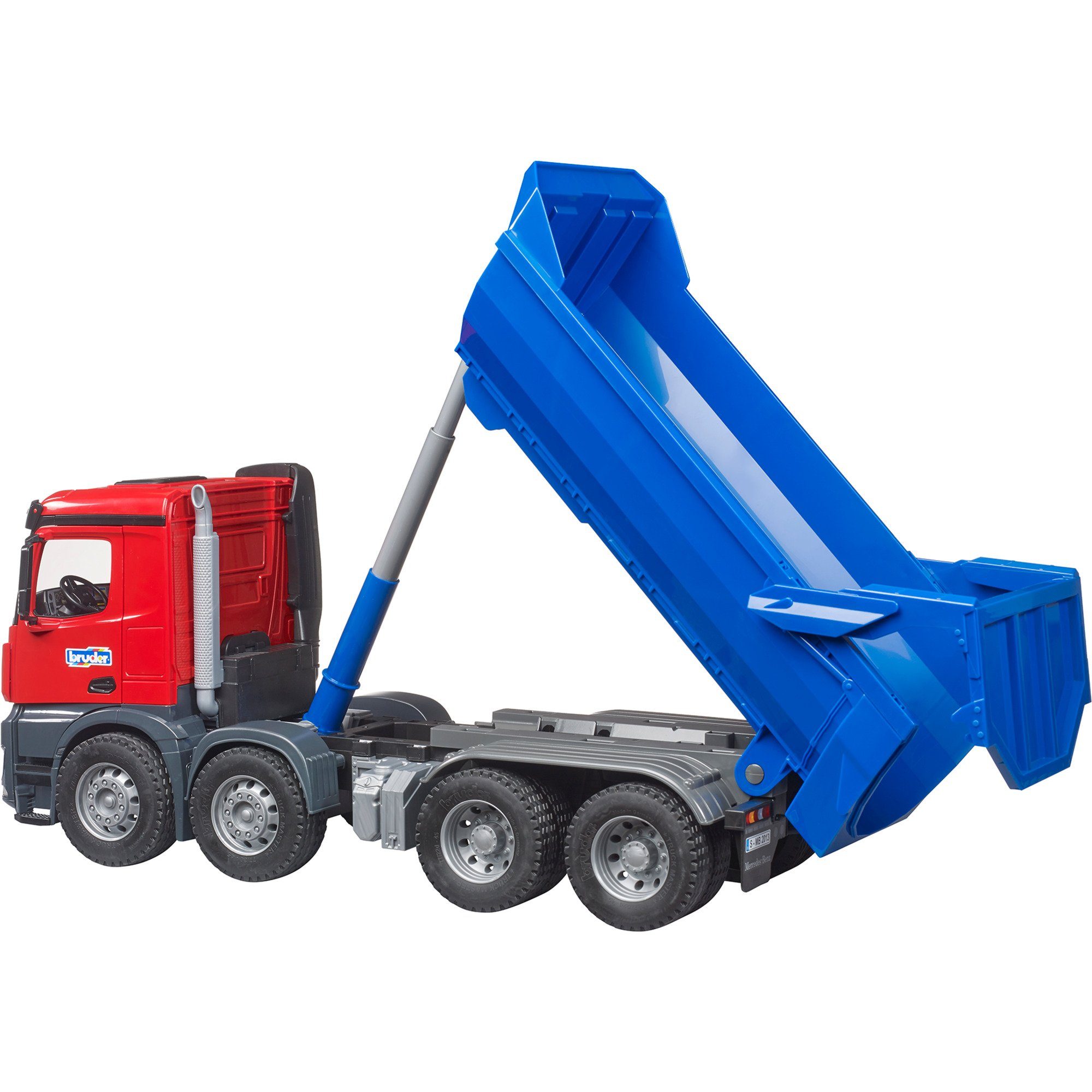 Bruder® Spielzeug-LKW bruder Mercedes Benz Arocs Halfpipe Kipp-LKW