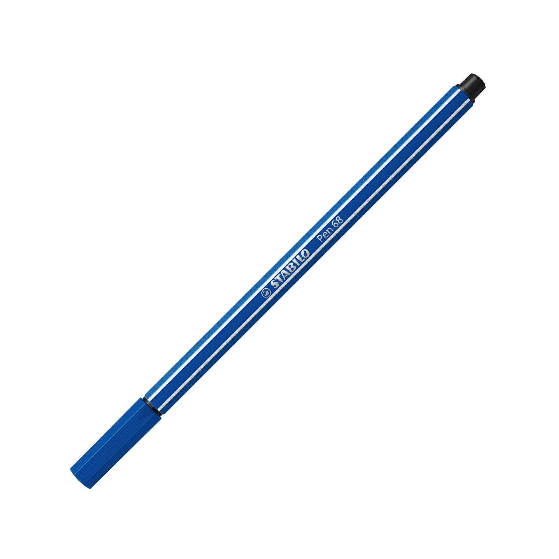 STABILO Faserstift Premium Filzstift Pen 68 6er Set für Hand Lettering, wasservermalbar Austrocknungsschutz bis 24 Stunden