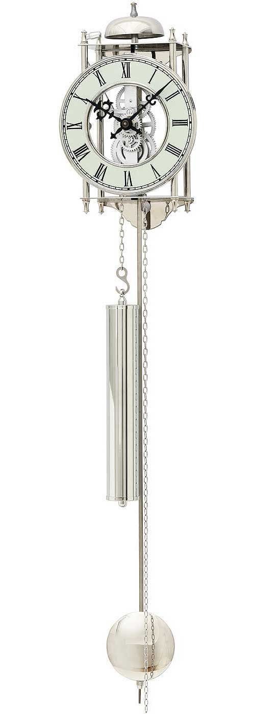 AMS Wanduhr Pendeluhr 1 Schlag zur vollen Stunde auf Glocke - AMS Modell: 304