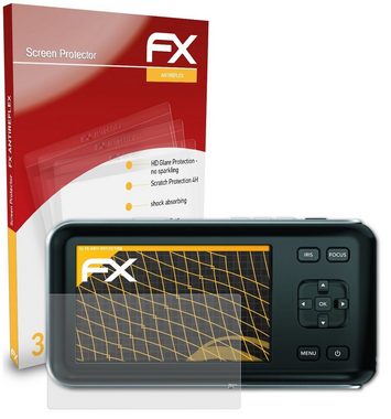 atFoliX Schutzfolie für Blackmagic Design Pocket Cinema Camera, (3 Folien), Entspiegelnd und stoßdämpfend