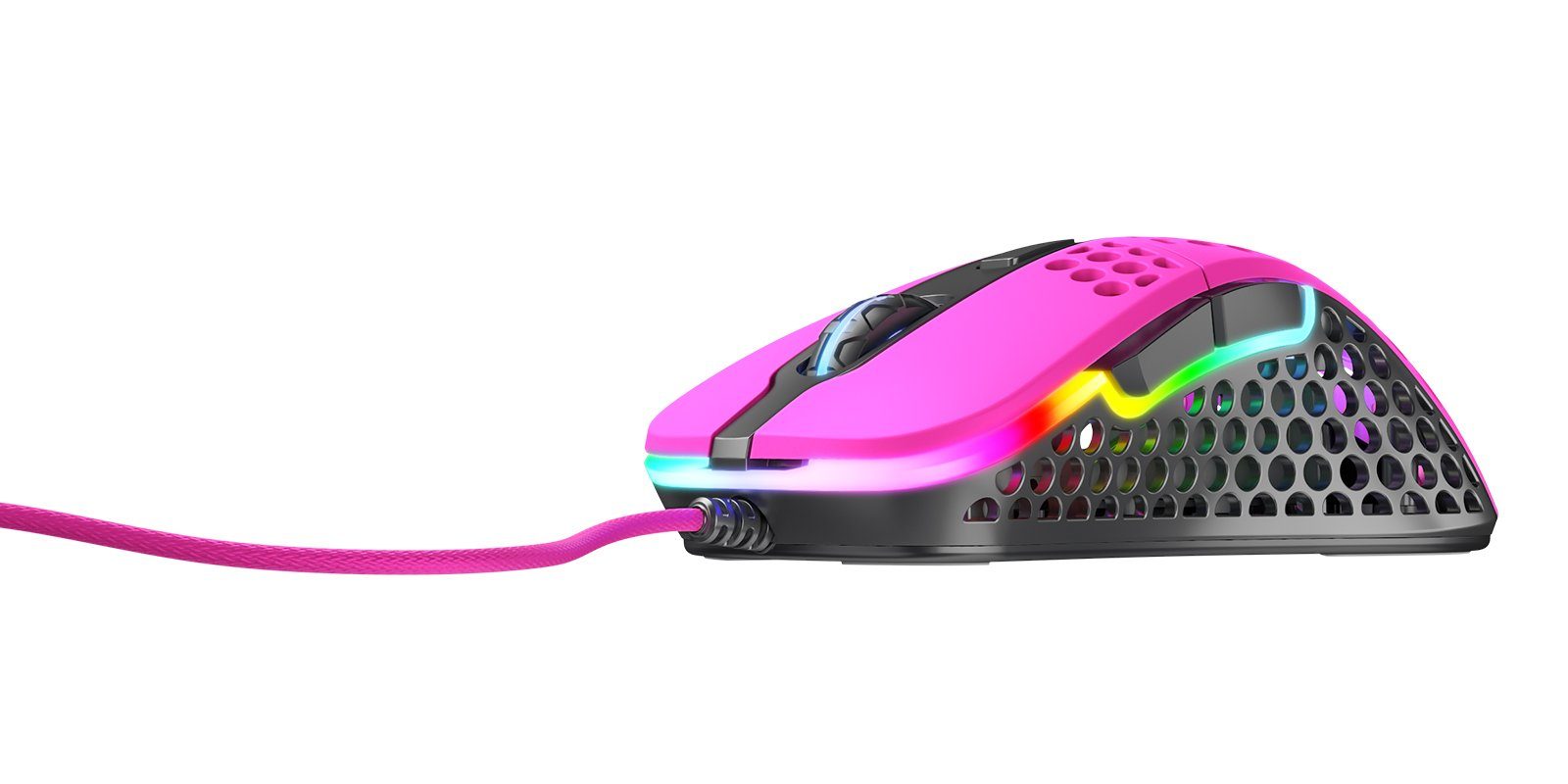 Cherry Xtrfy M4 RGB Gaming-Maus (kabelgebunden, ultraleichte Gaming-Maus)