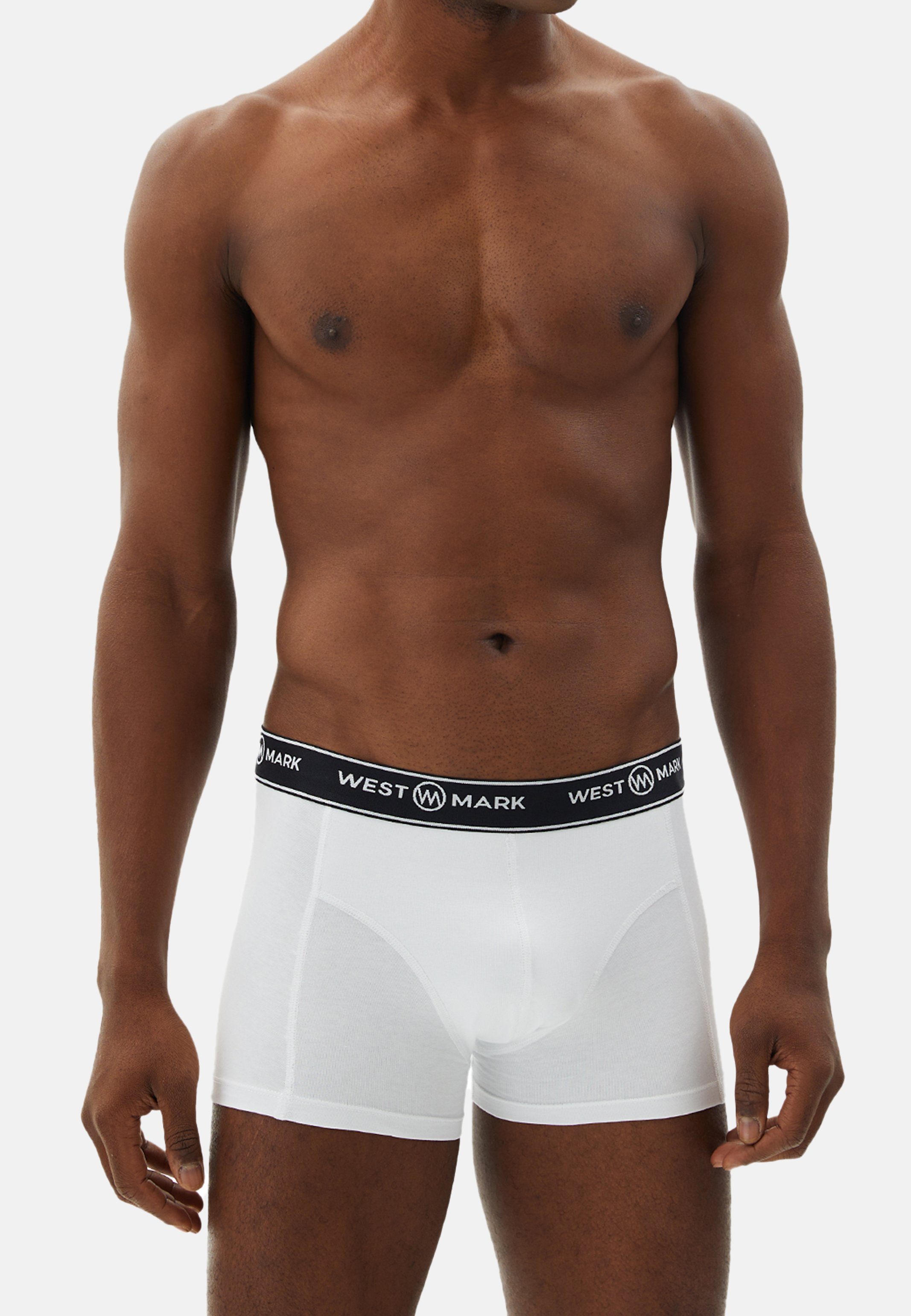 WESTMARK LONDON Retro Boxer 3er Pack Atlas (Spar-Set, 3-St) Retro Short / Pant - Baumwolle - ohne Eingriff