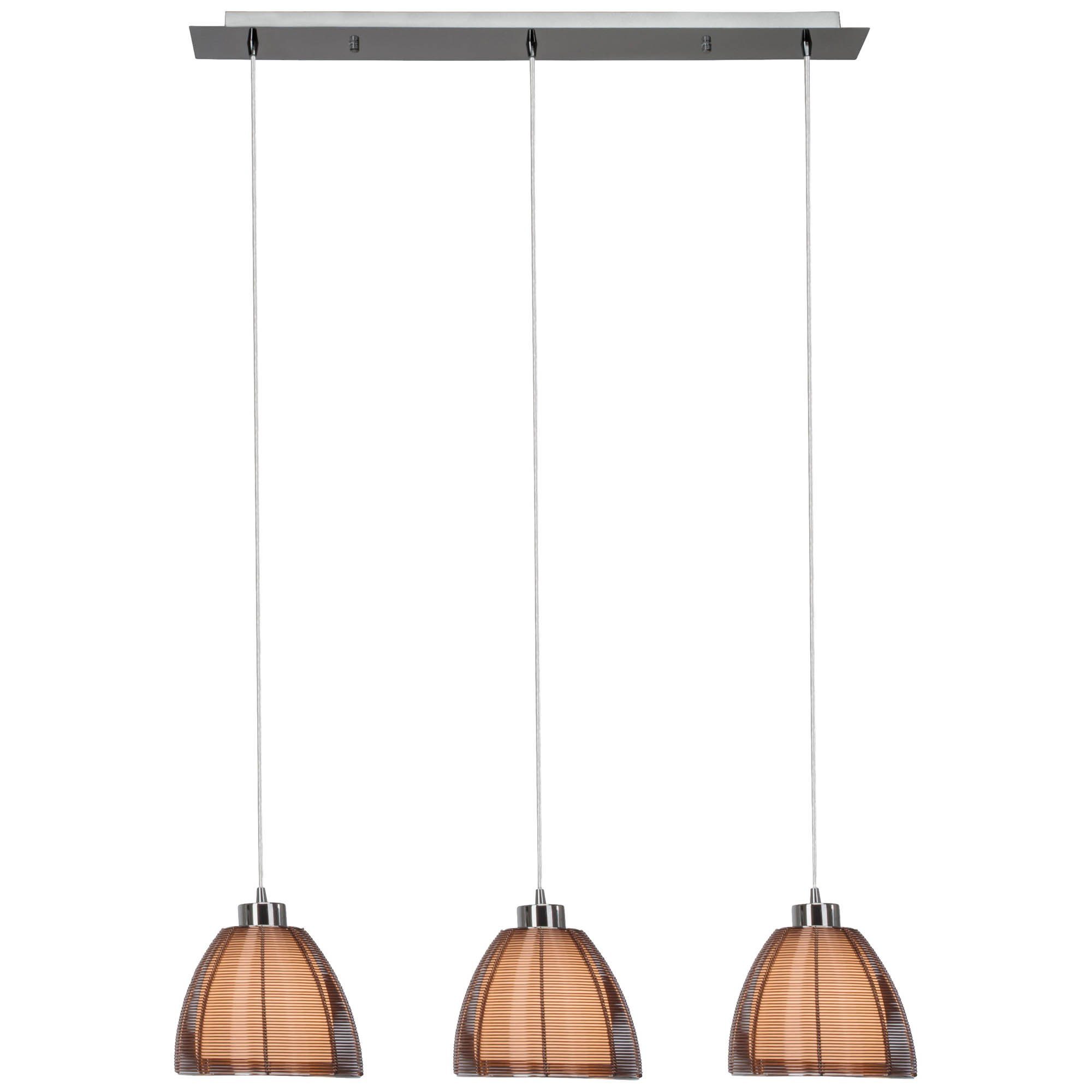 Brilliant Pendelleuchte Relax, ohne Leuchtmittel, Hängelampe 3flg