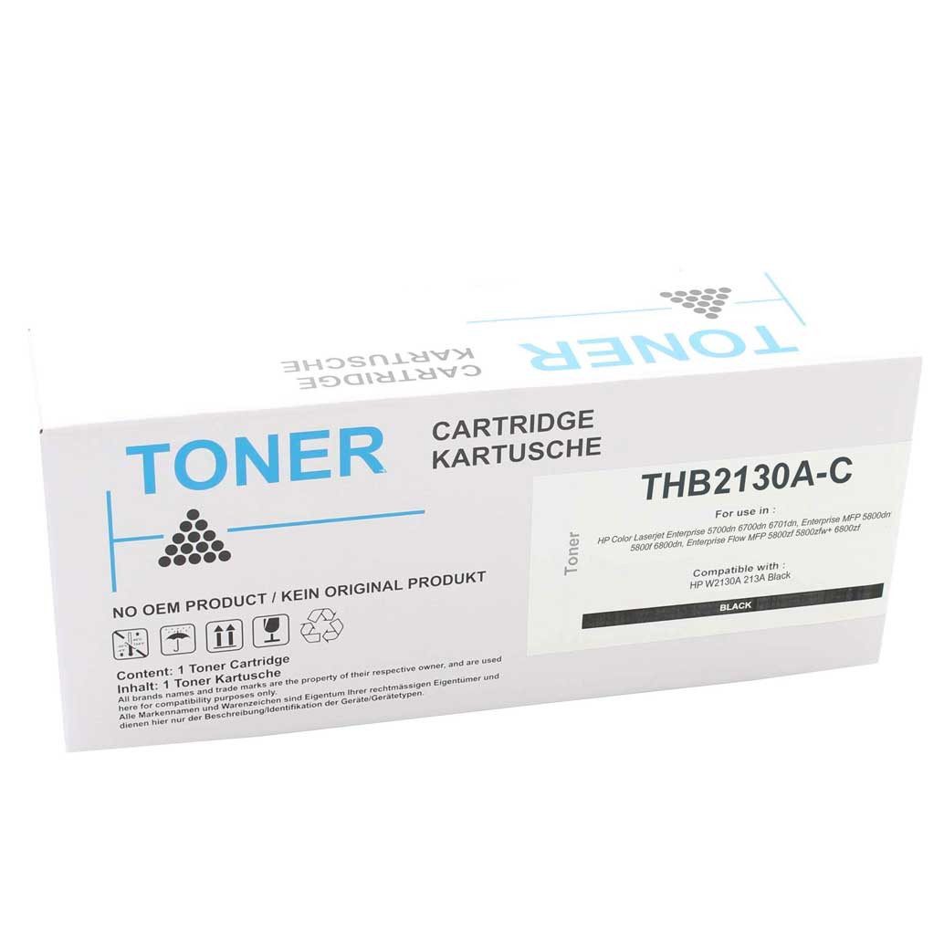 ABC Tonerkartusche Kompatibler Toner für HP 213A W2130A Schwarz Color Laserjet Enterprise
