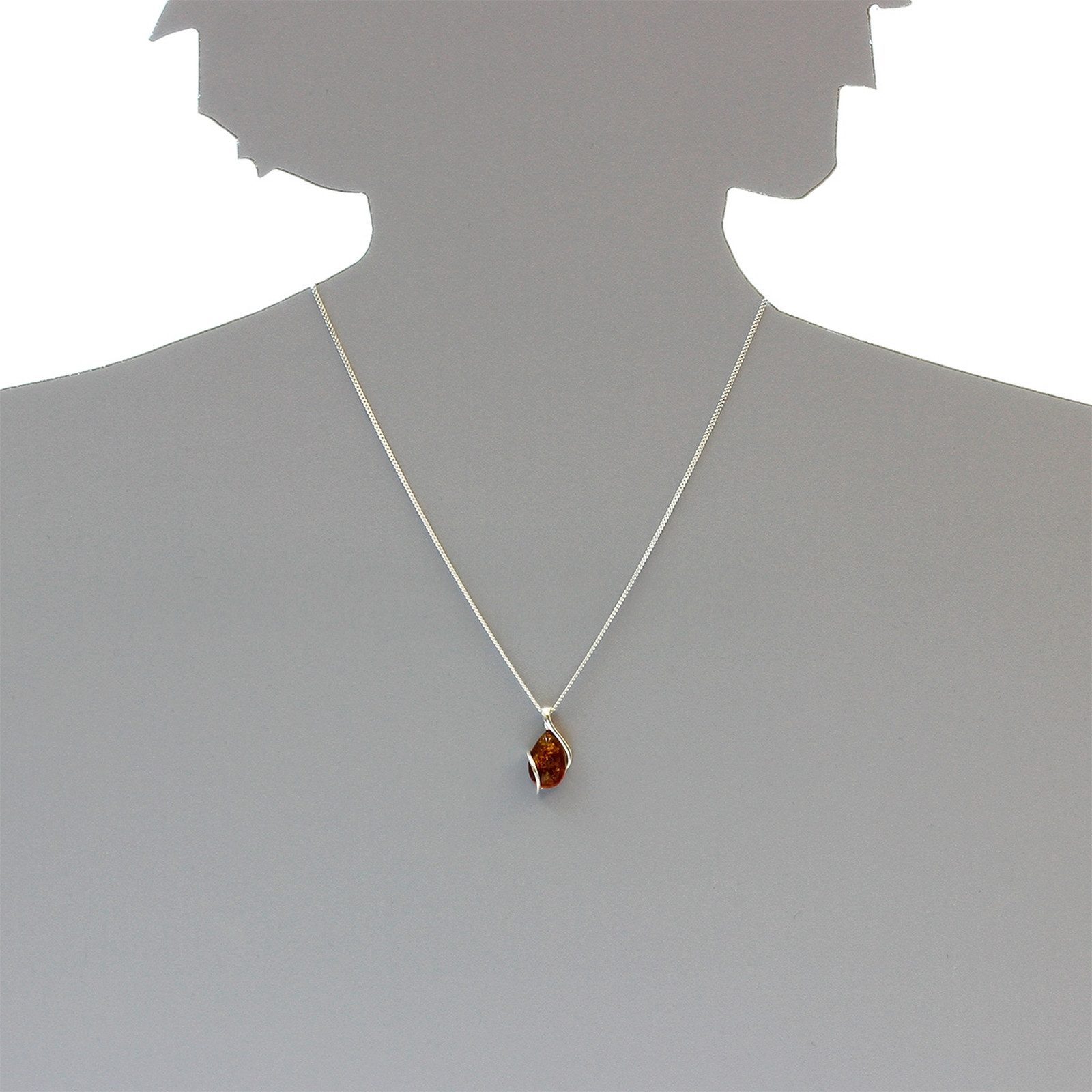 OSTSEE-SCHMUCK Kette mit Anhänger Ostsee-Schmuck Kette mit Anhänger Romy Ke günstig online kaufen