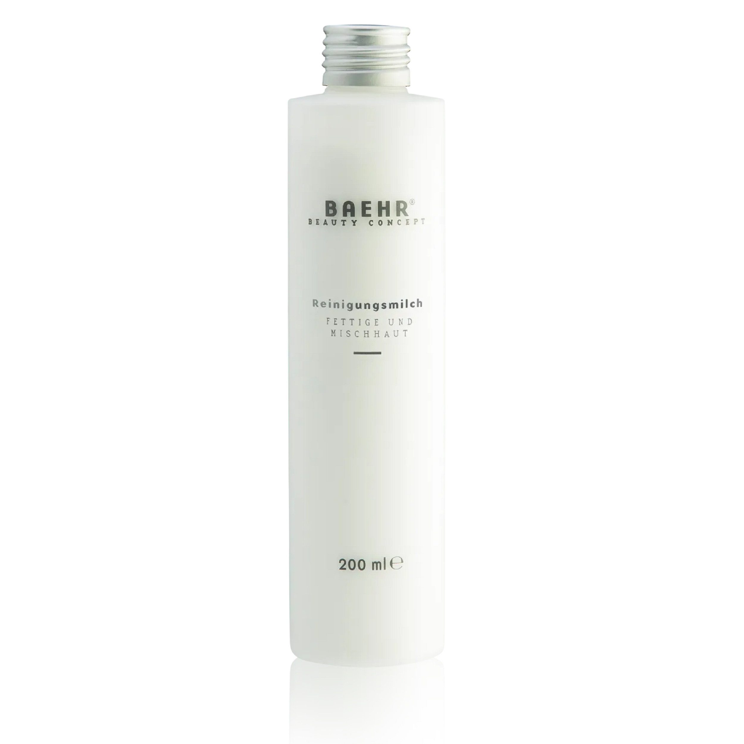 BAEHR BEAUTY CONCEPT Gesichts-Reinigungsmilch Baehr Beauty Concept Reinigungsmilch Fettige und Mischhaut 200ml, 1-tlg., pflegender Grapefruit-Extrakt & geschmeidig-machendes Kokosöl