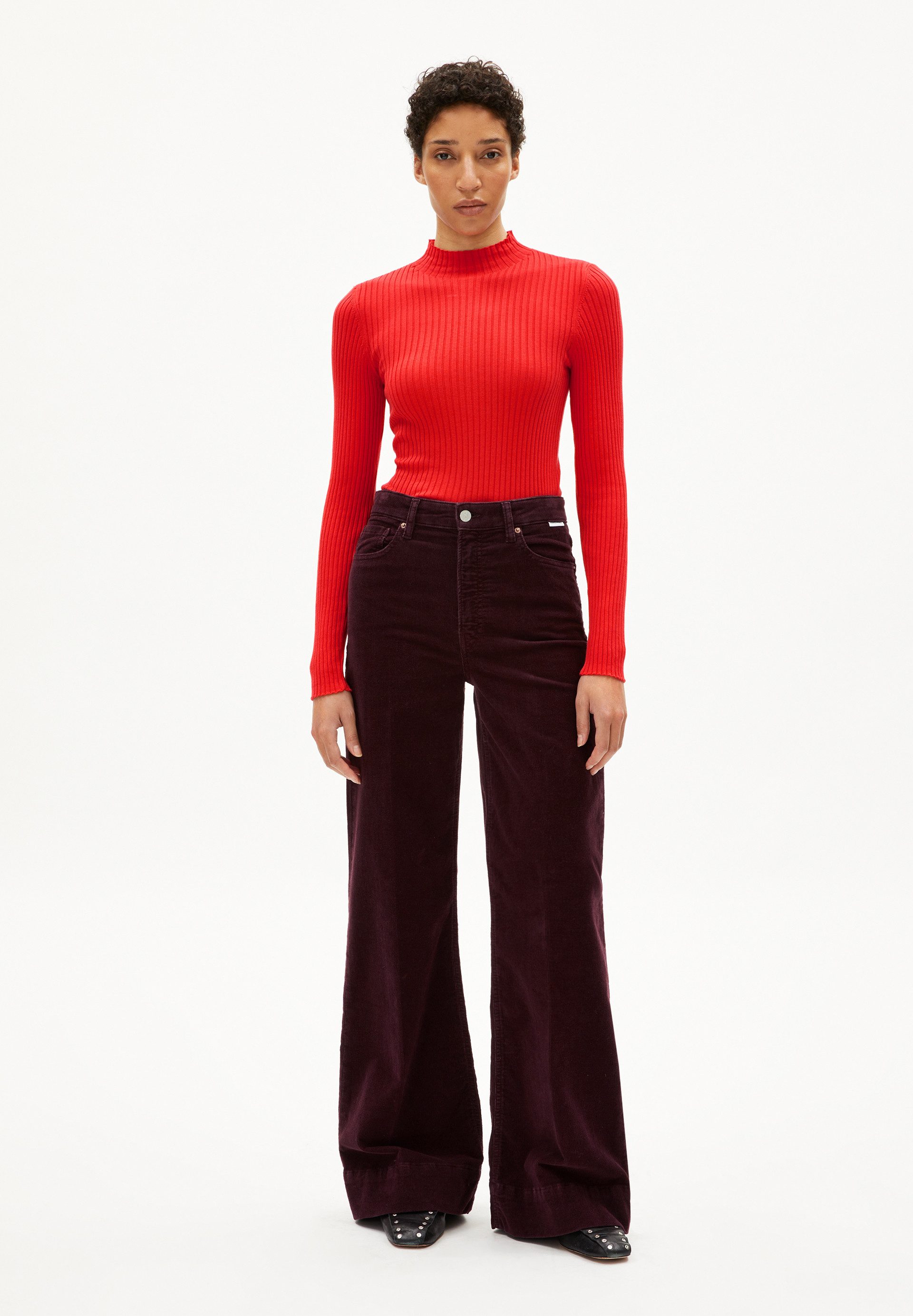 Armedangels Strickpullover ALAANIA Pullover Slim Fit aus Bio-Baumwolle Fitt günstig online kaufen