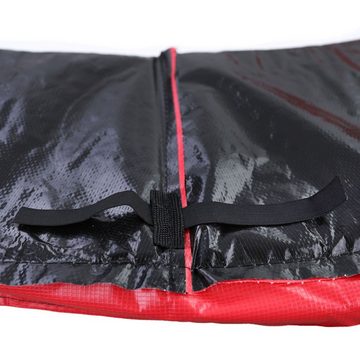 RAMROXX Trampolin-Randabdeckung Trampolin Schutz Rand Abdeckung für Sprungfedern 244 CM Rot