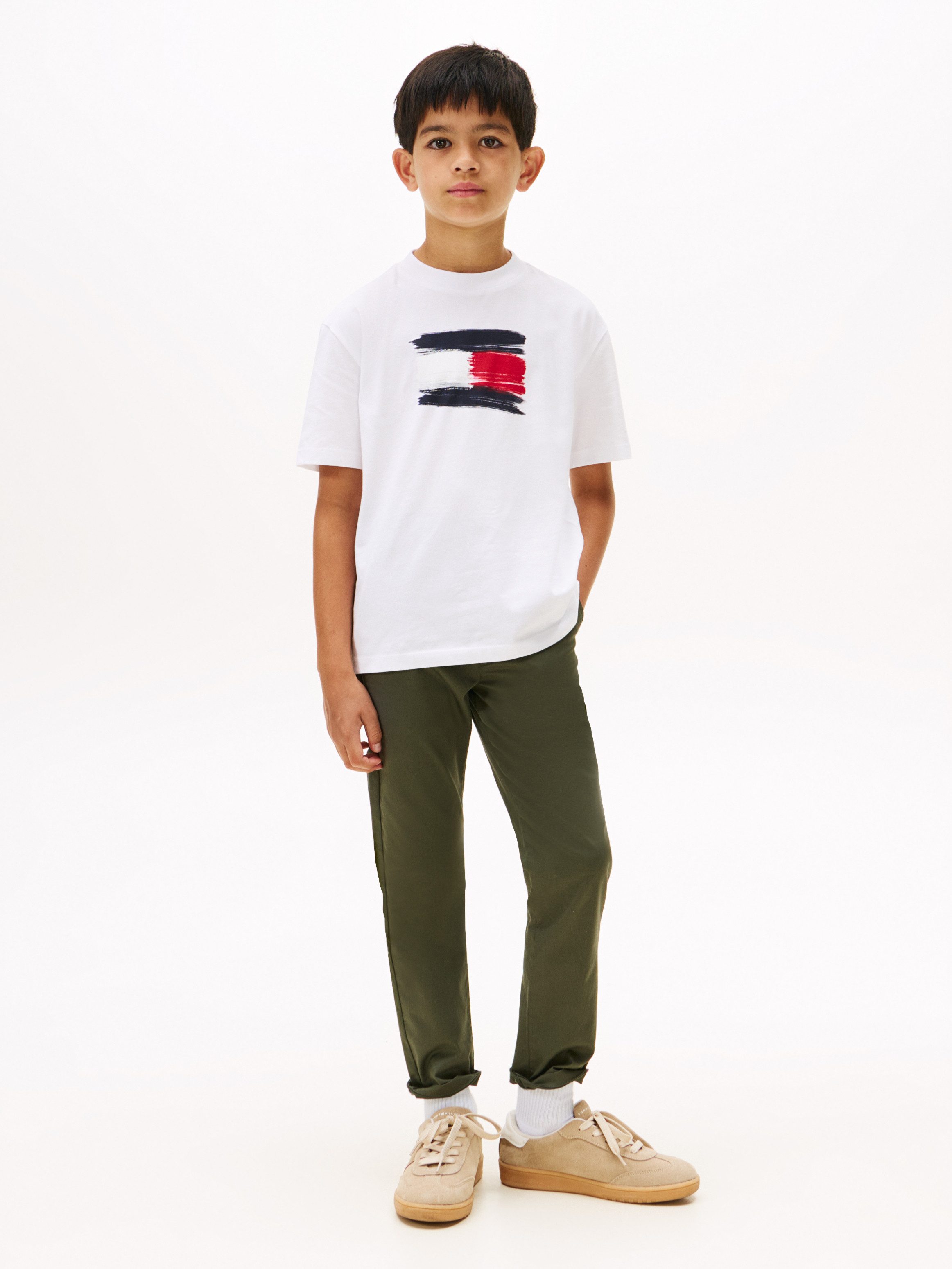 Tommy Hilfiger T-Shirt FLAG ARCHIVE TEE SS Kinder bis 16 Jahre