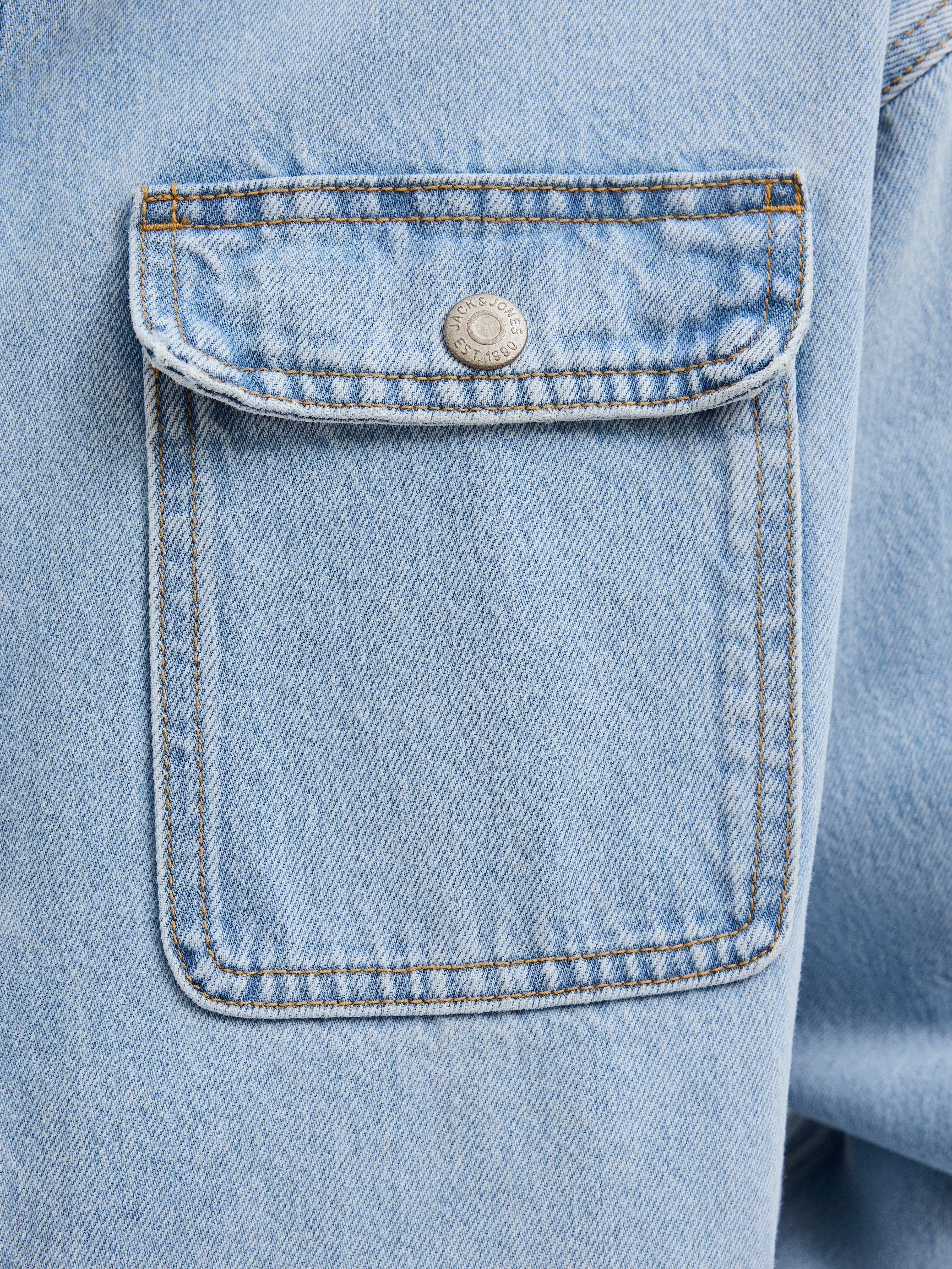 Jack & Jones Jeanshemd JJICHASE JJOVERSHIRT günstig online kaufen