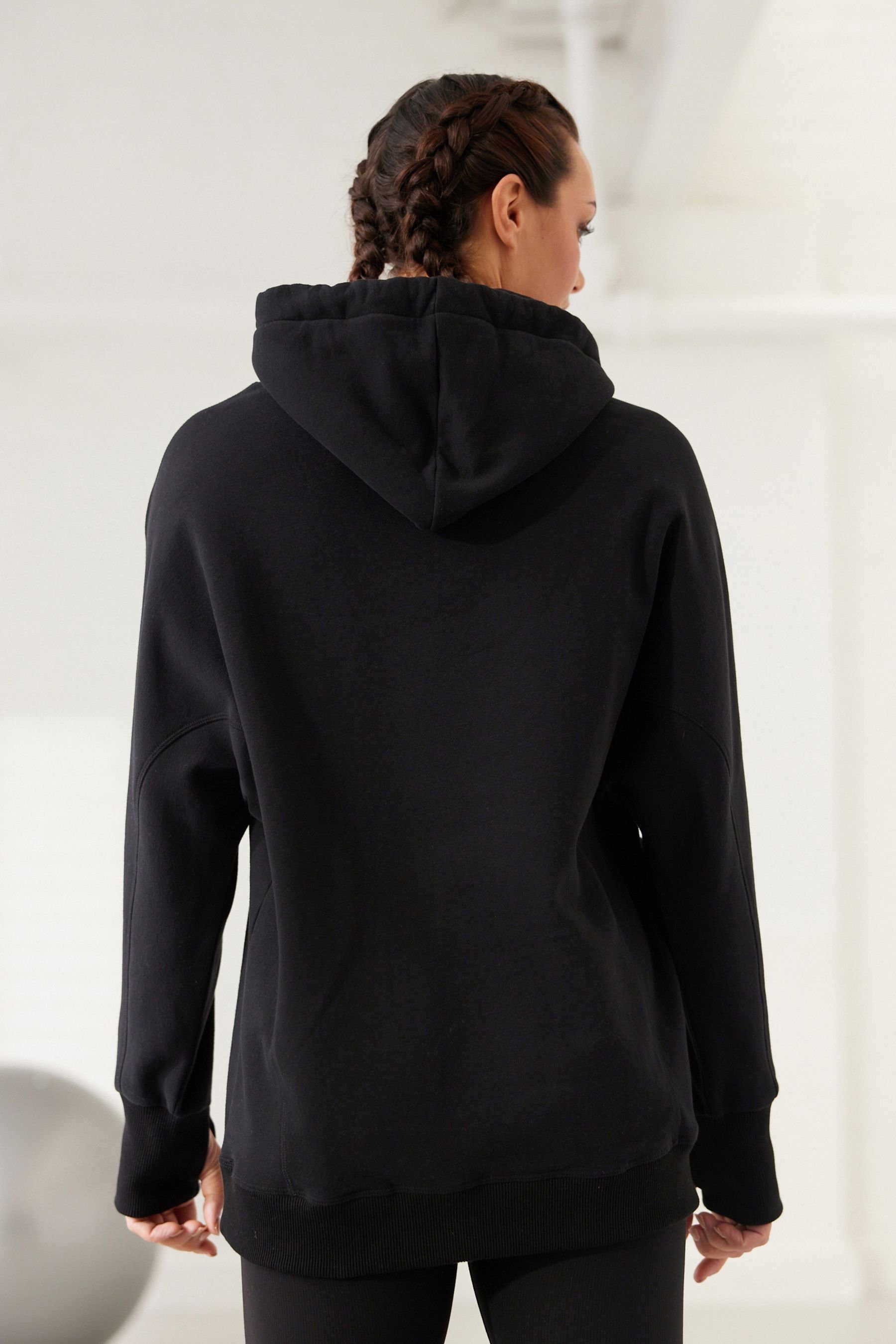 Next Kapuzensweatshirt Langes Kapuzensweatshirt (1-tlg) günstig online kaufen