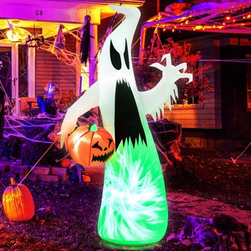 COSTWAY Dekoobjekt Halloween-Dekoration, 180 cm, mit LED