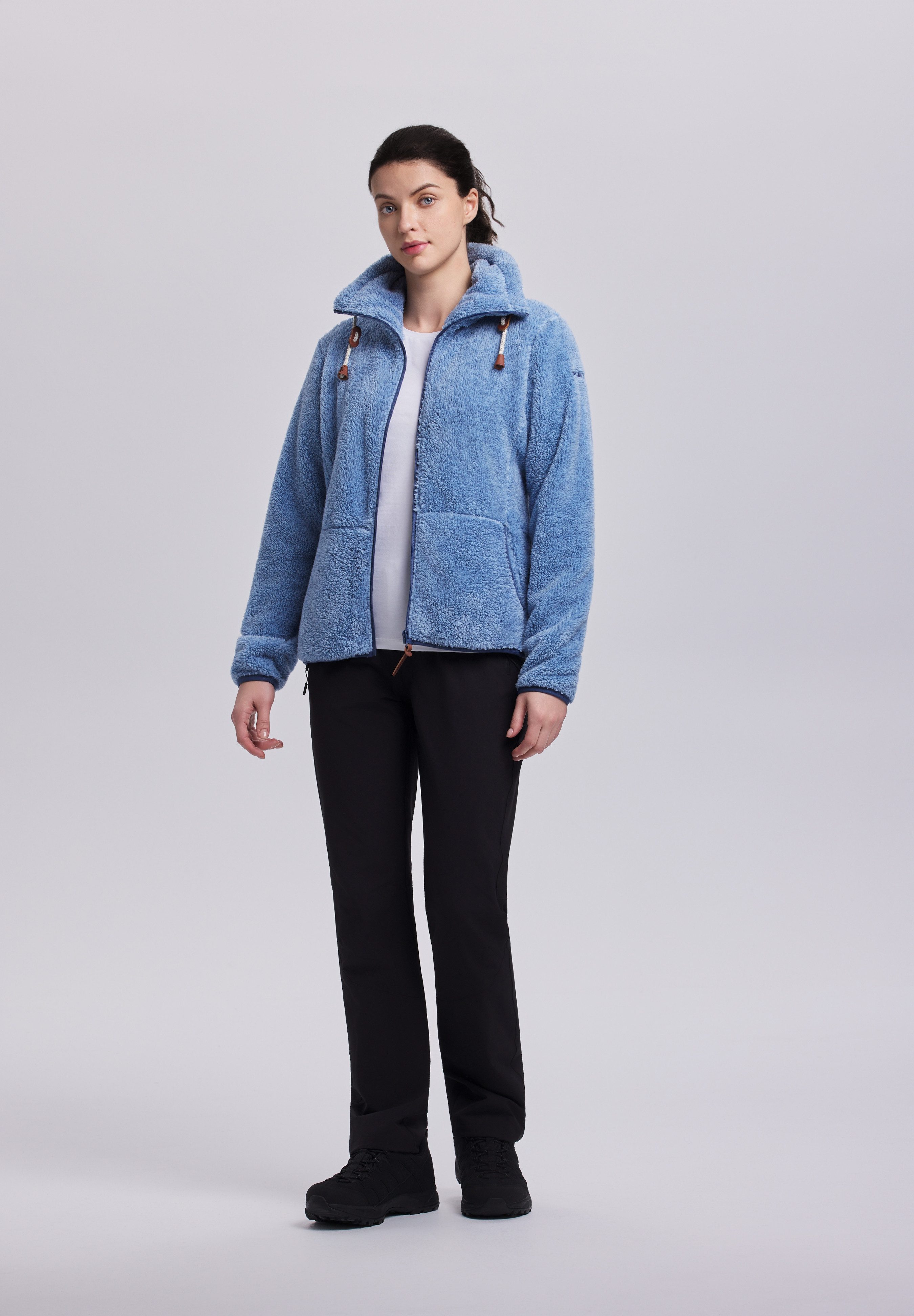 Icepeak Fleecejacke ICEPEAK COLONY sportlicher Stil, für vielseitige Aktivitäten, mit Reißverschluss