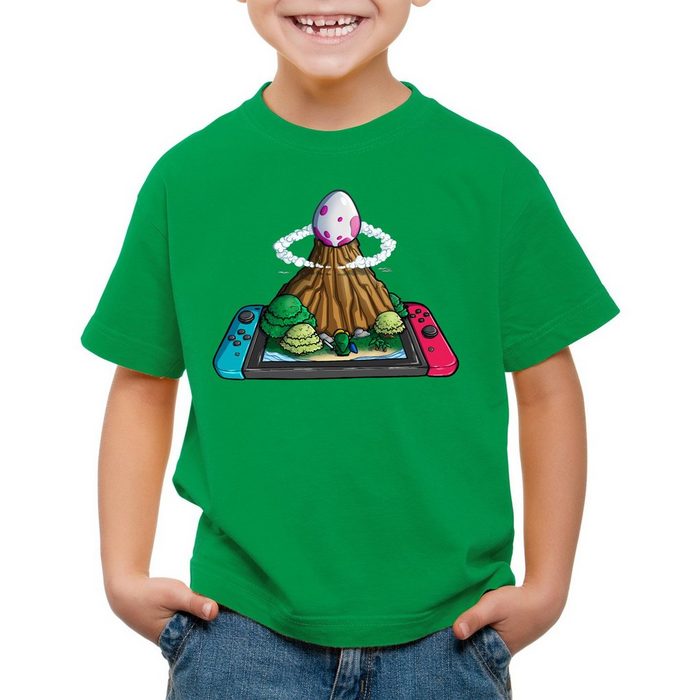 style3 Print-Shirt Kinder T-Shirt Windfischei Switch link prinzessin awakening