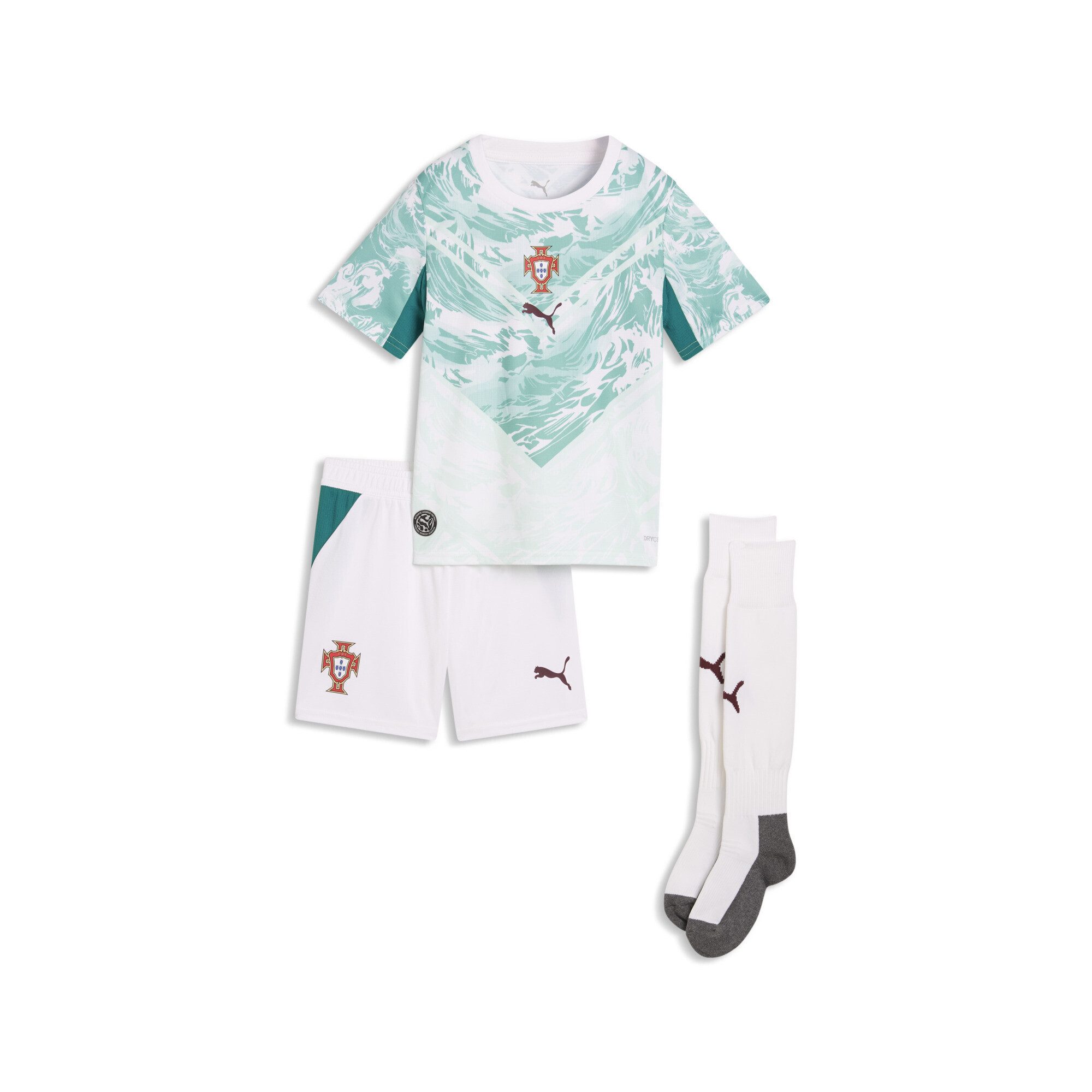 PUMA Trainingsanzug Portugal Auswärtstrikot Minikit Jugendliche