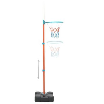 vidaXL Basketballständer Tragbares Basketball Spiel-Set Verstellbar 109-141 cm