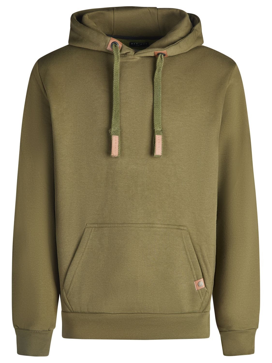 DENIMFY Kapuzenpullover Herren Hoodie DFIvo Regular Fit Longsleeve Sweatshirt mit Kängurutasche – Bild 3 von 4