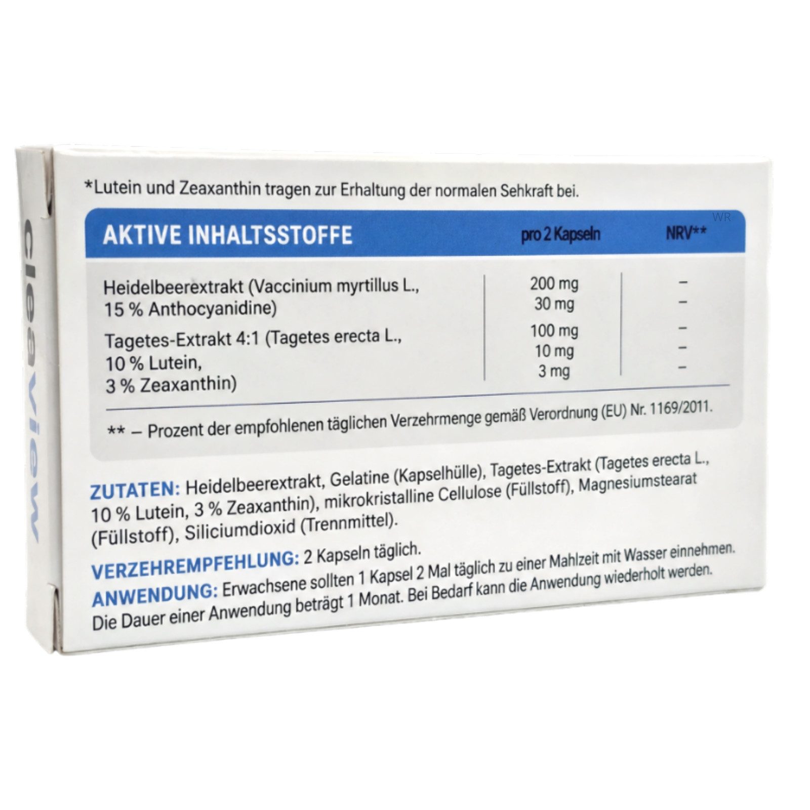 NOBRAND® CleaView Kapseln, 10 St., 2,76 g