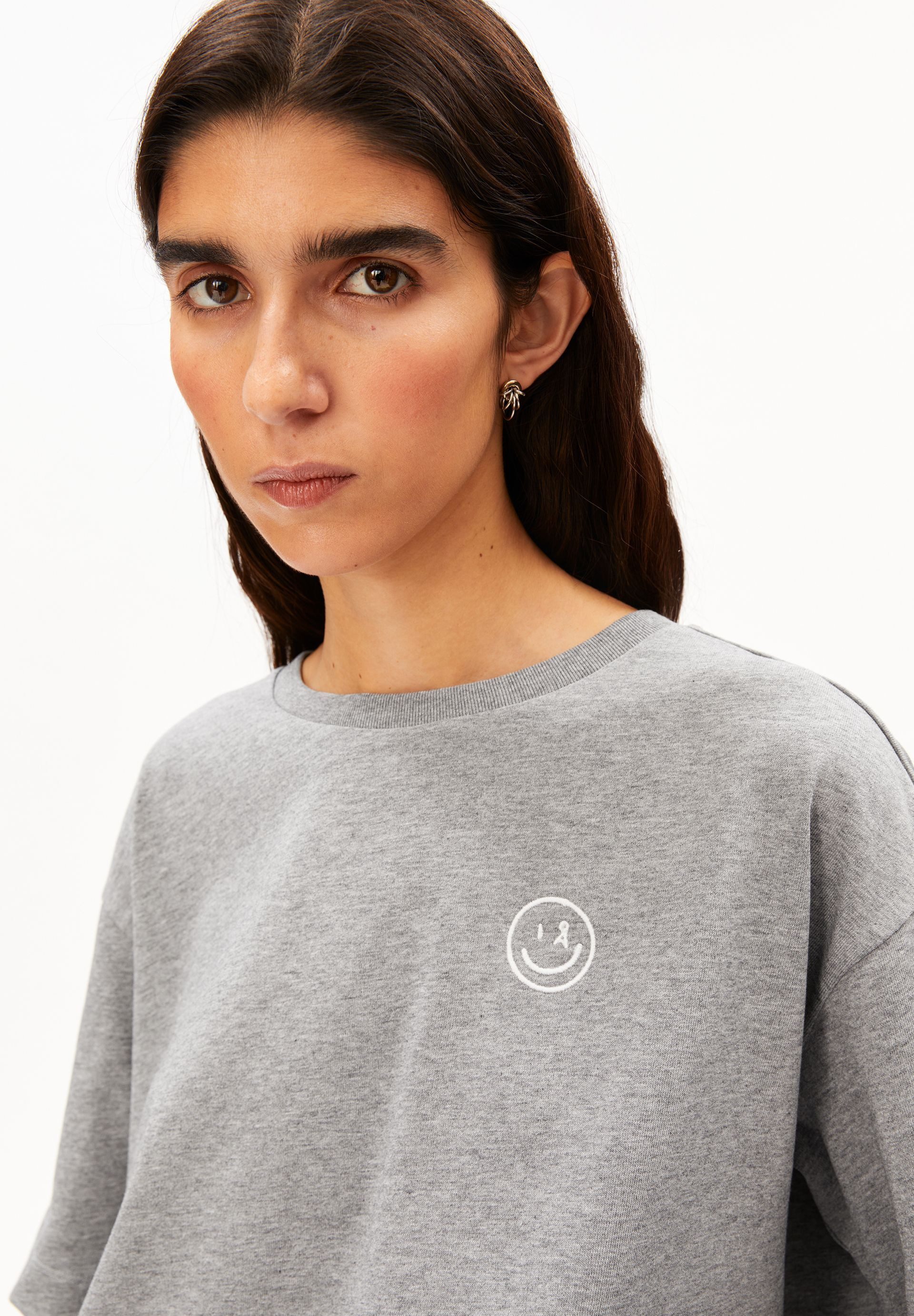 Armedangels T-Shirt GIANNAA DIFFERENCE T-Shirt aus 100% Bio-Baumwolle Oversized Fit