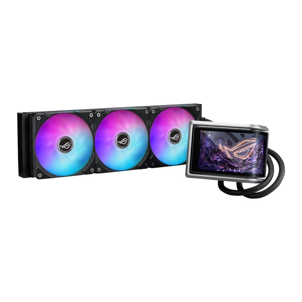Asus Wasserkühlung ROG Ryuo IV 360 ARGB, AMOLED 3D Display, High-End, LGA1851, AM5 – Bild 4 von 5