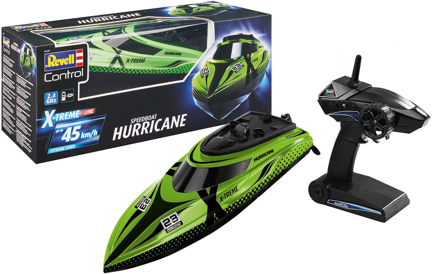 Revell® RC-Boot Revell® control, RC X-TREME Speedboat Hurricane