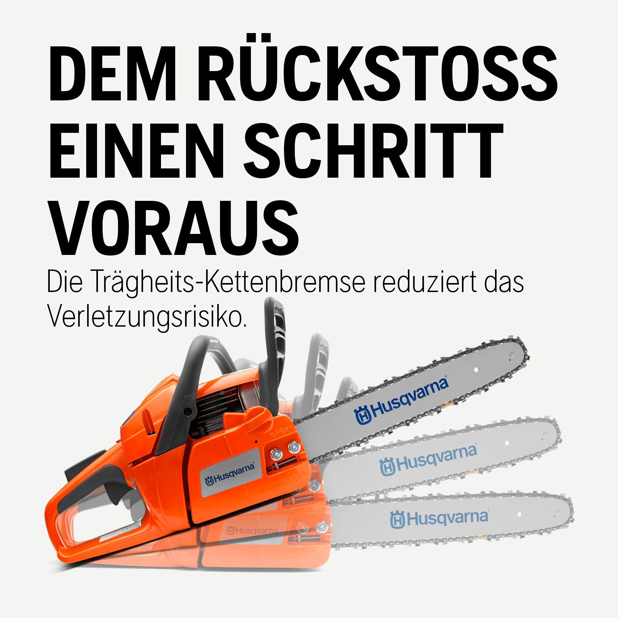 Husqvarna Benzin-Kettensäge 120 Mark II, 35 cm Schwertlänge, 38,2 cc X-Torq® Motor, 14″ Schiene & H37 Kette