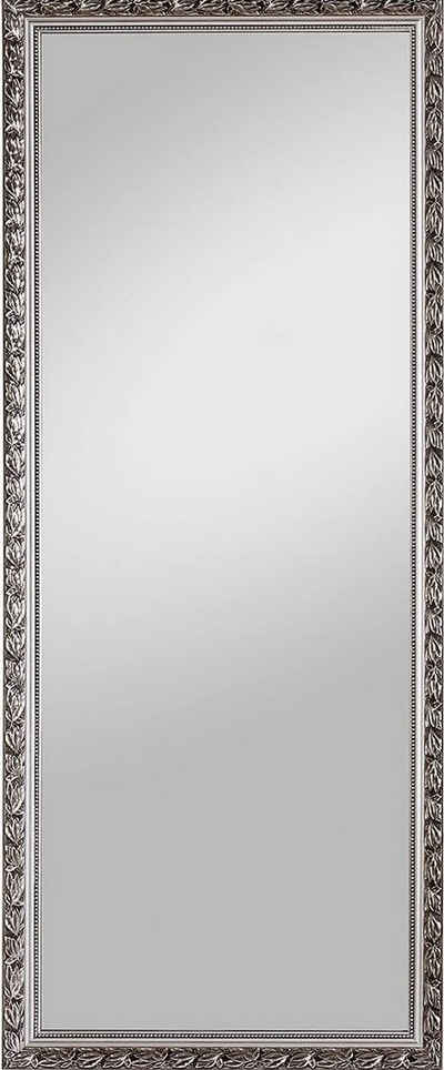 Your-Homestyle Ganzkörperspiegel »Ganzkörperspiegel Holz mit Rahmen 50 x 150 und 70 x 170 Rahmenfarbe Silber oder Gold rechteckig Wandspiegel incl. Aufhänger für die Wandmontage Mirror«, gerahmter Ganzkörperspiegel mit edlen Akzenten, Mirror Spiegel zum Aufhängen