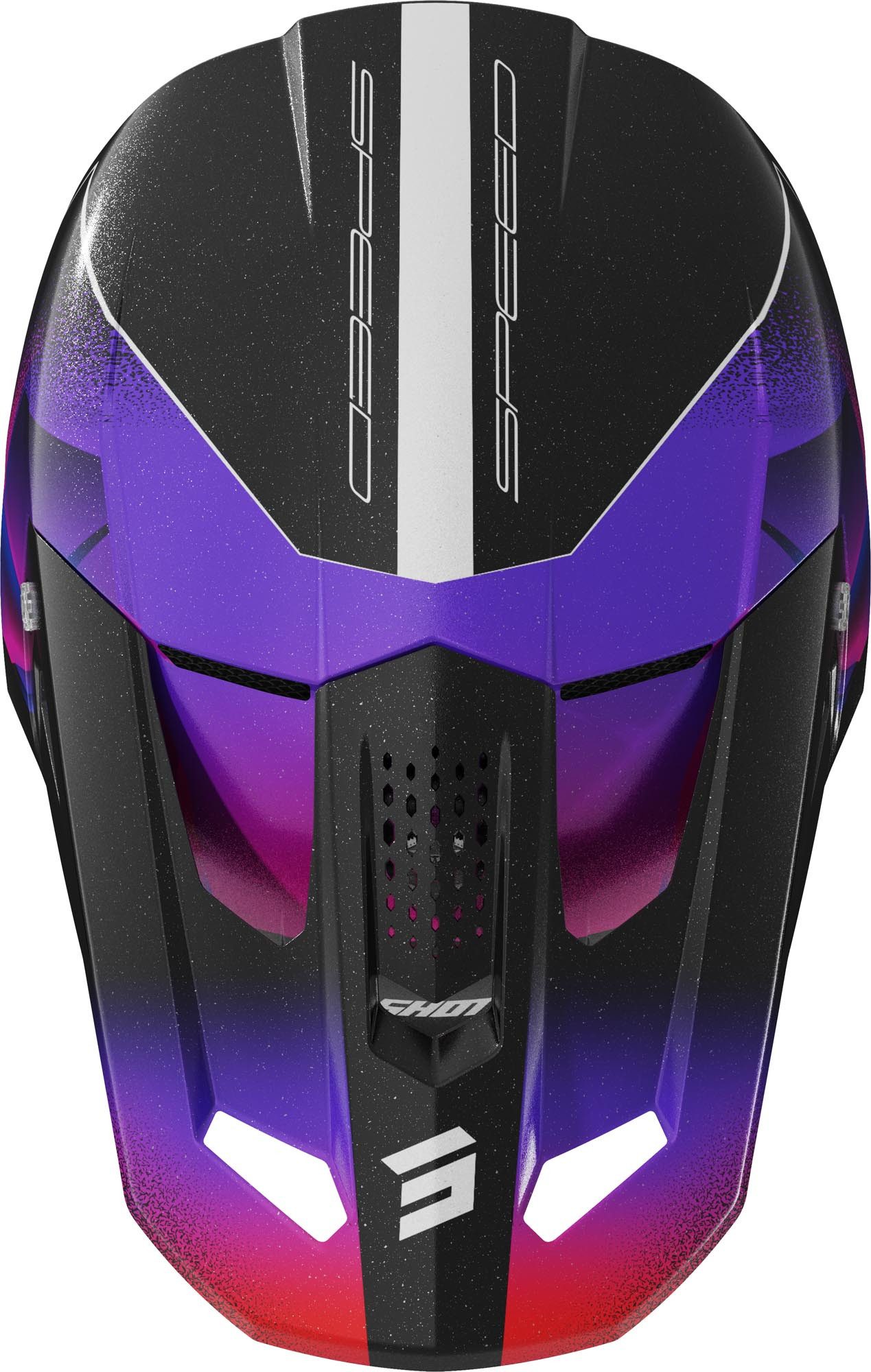 Shot Motocrosshelm Speed Olymp Motocross Helm, Atmungsaktiv