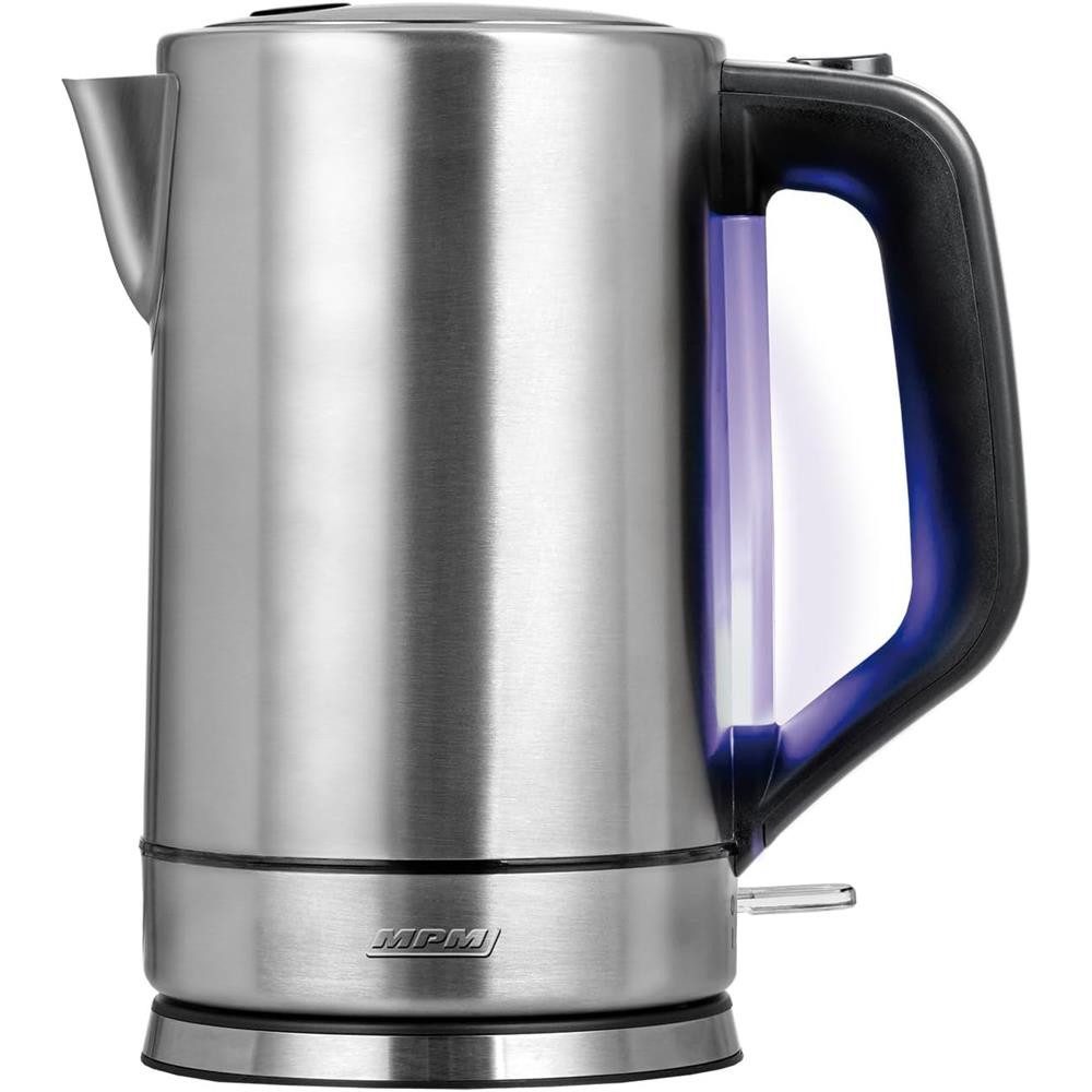 MPM Wasserkocher MCZ-121M, 1850 W, Beleuchtete Füllstandsanzeige, Wechselfilter, Abschaltautomatik