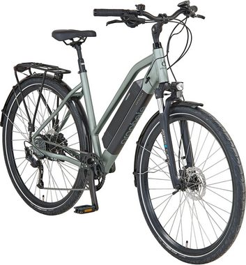 Prophete E-Bike ENTDECKER 22.EST.05, 8 Gang Shimano Altus Schaltwerk, Kettenschaltung, Heckmotor, 418 Wh Akku