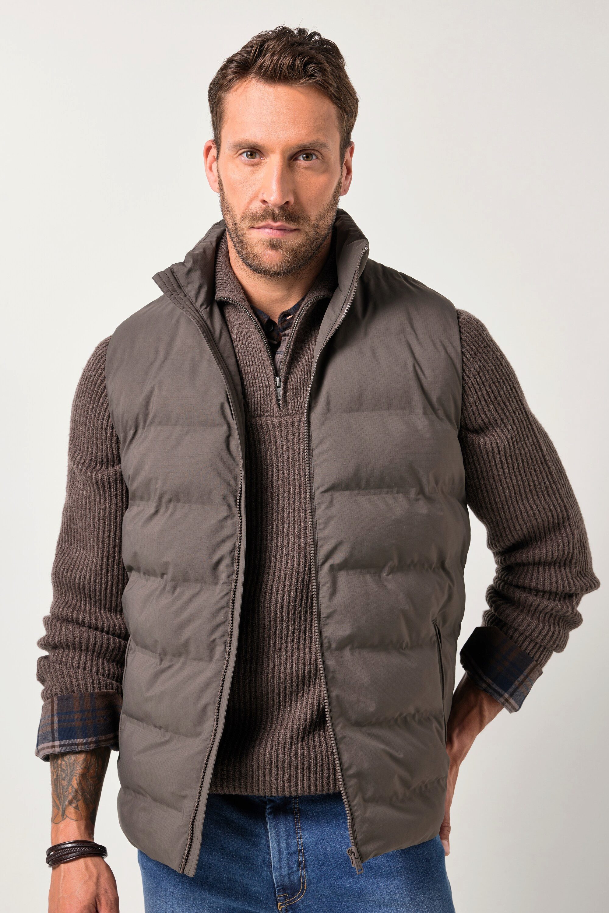 JP1880 Steppweste JP1880 Steppweste Laserstepp Stehkragen bis 7 XL günstig online kaufen