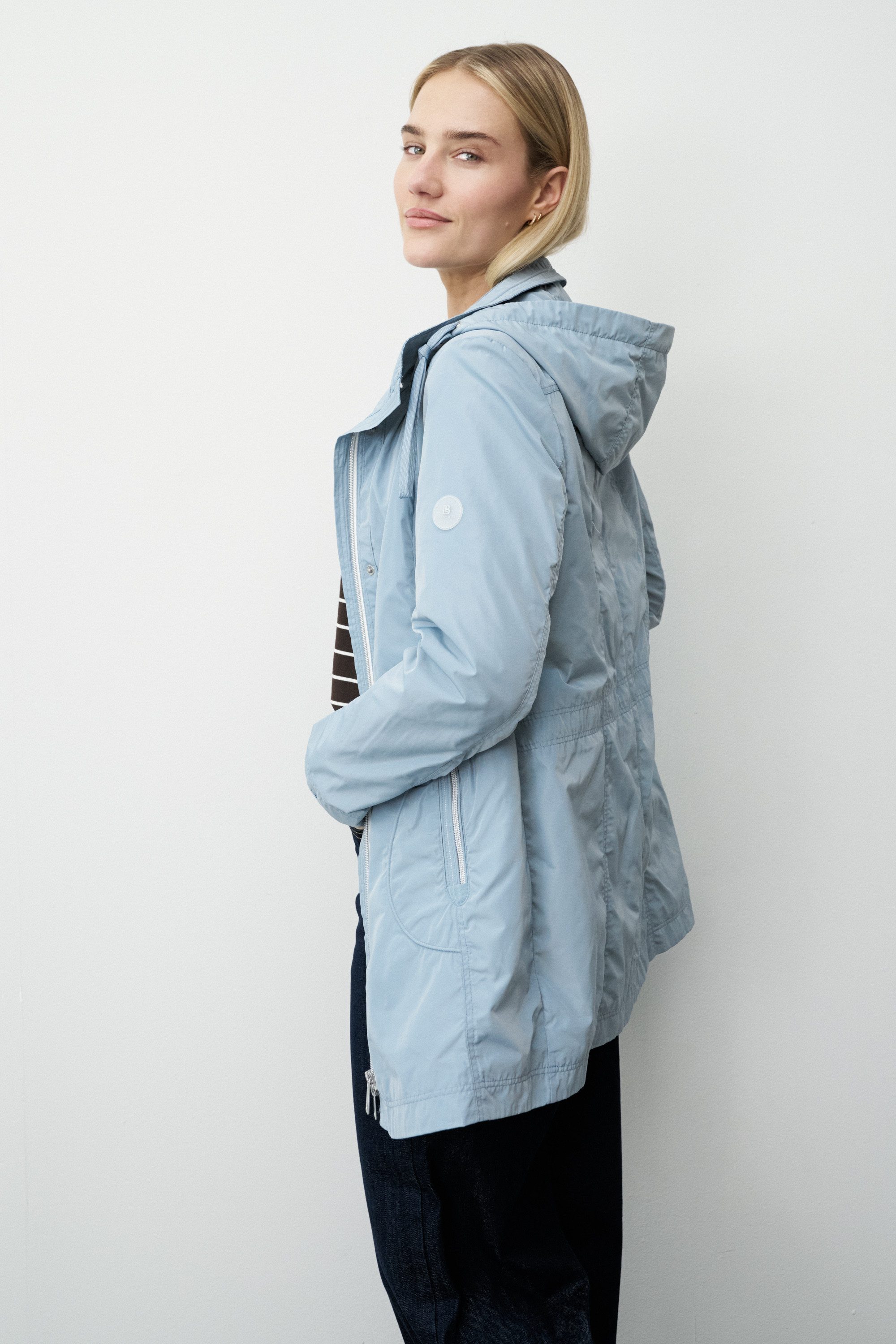 Barbara Lebek Parka Outdoorjacke, Frühlingsjacke oder Damenjacke mit Kapuze