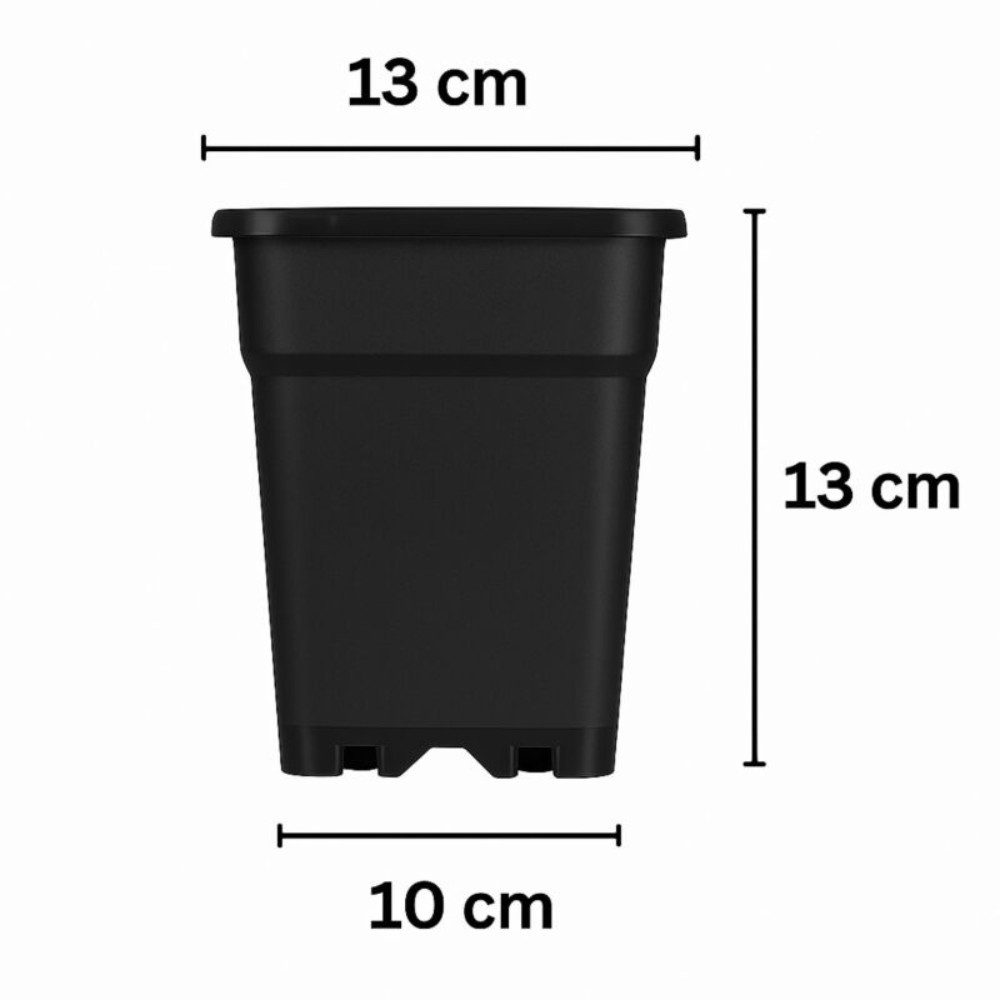 Purple Leafz Blumentopf Blumentopf ECKIG (1 St)