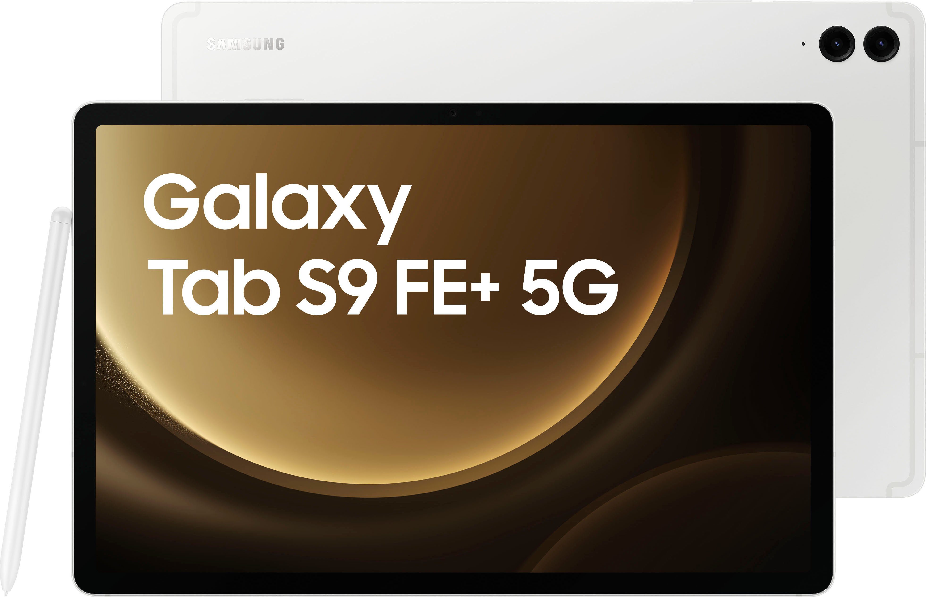 Samsung Galaxy Tab S9 FE+ 5G Tablet (12,4", 128 GB, Android,One UI,Knox, 5G, AI-Funktionen)