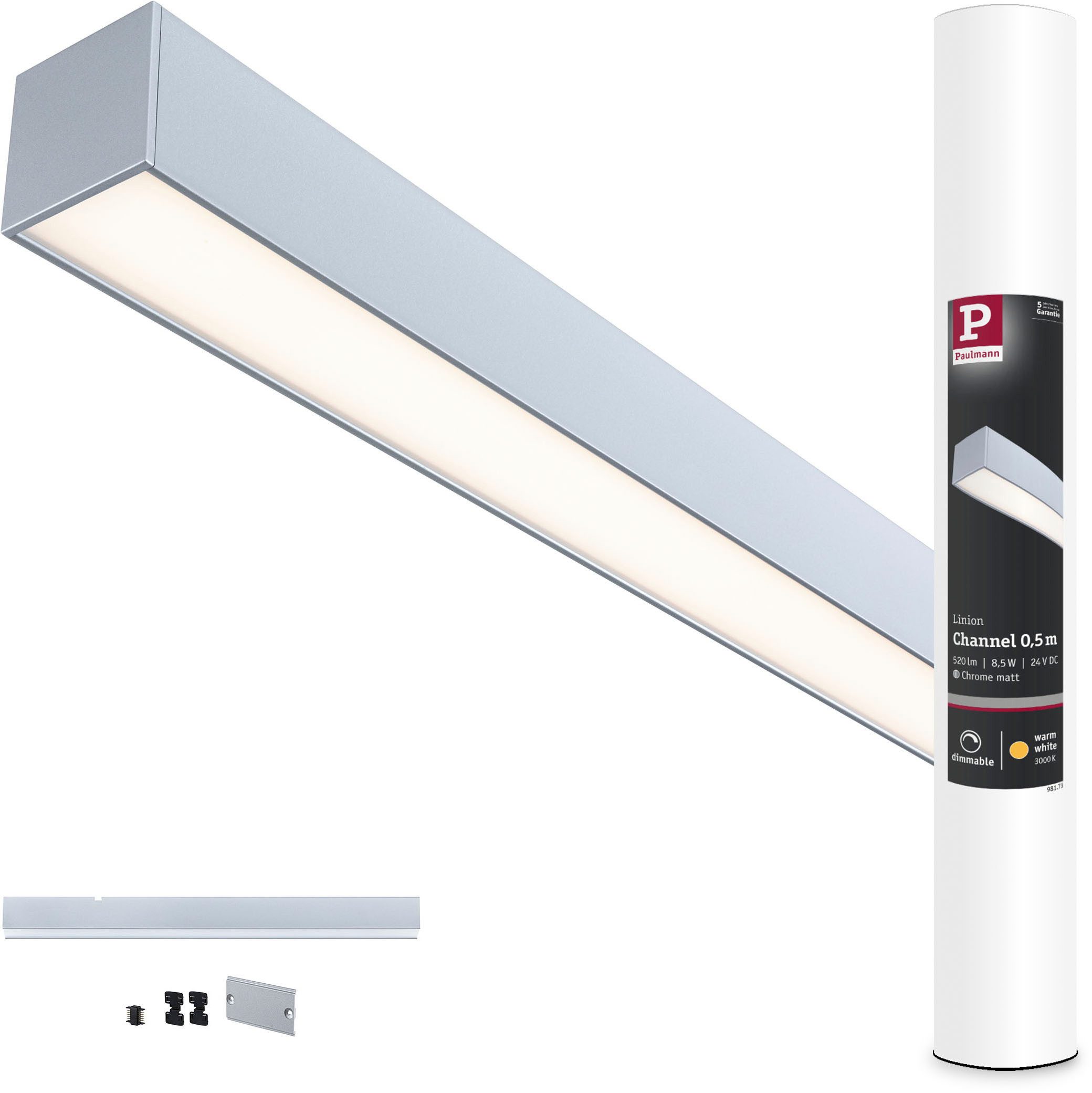 Paulmann Schienensystem-Leuchten Linion Lichtkanal, 0,05 cm, günstig online kaufen