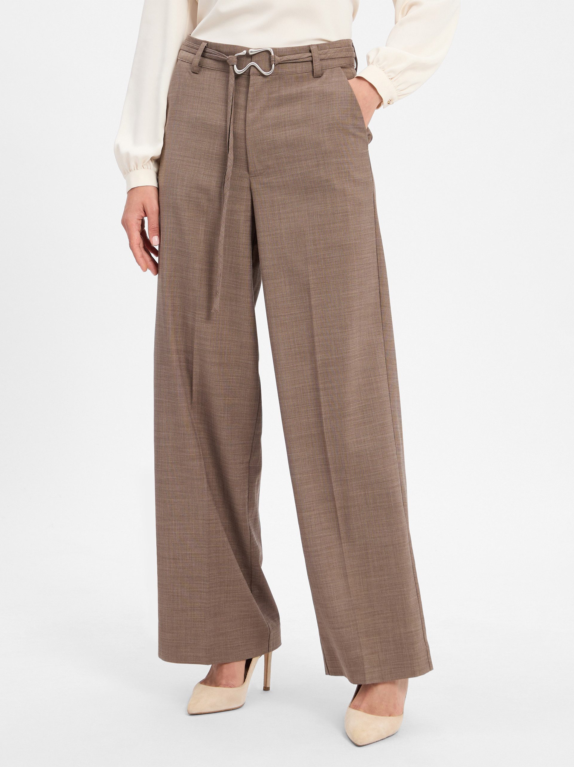 MbyM Bundfaltenhose Moniq