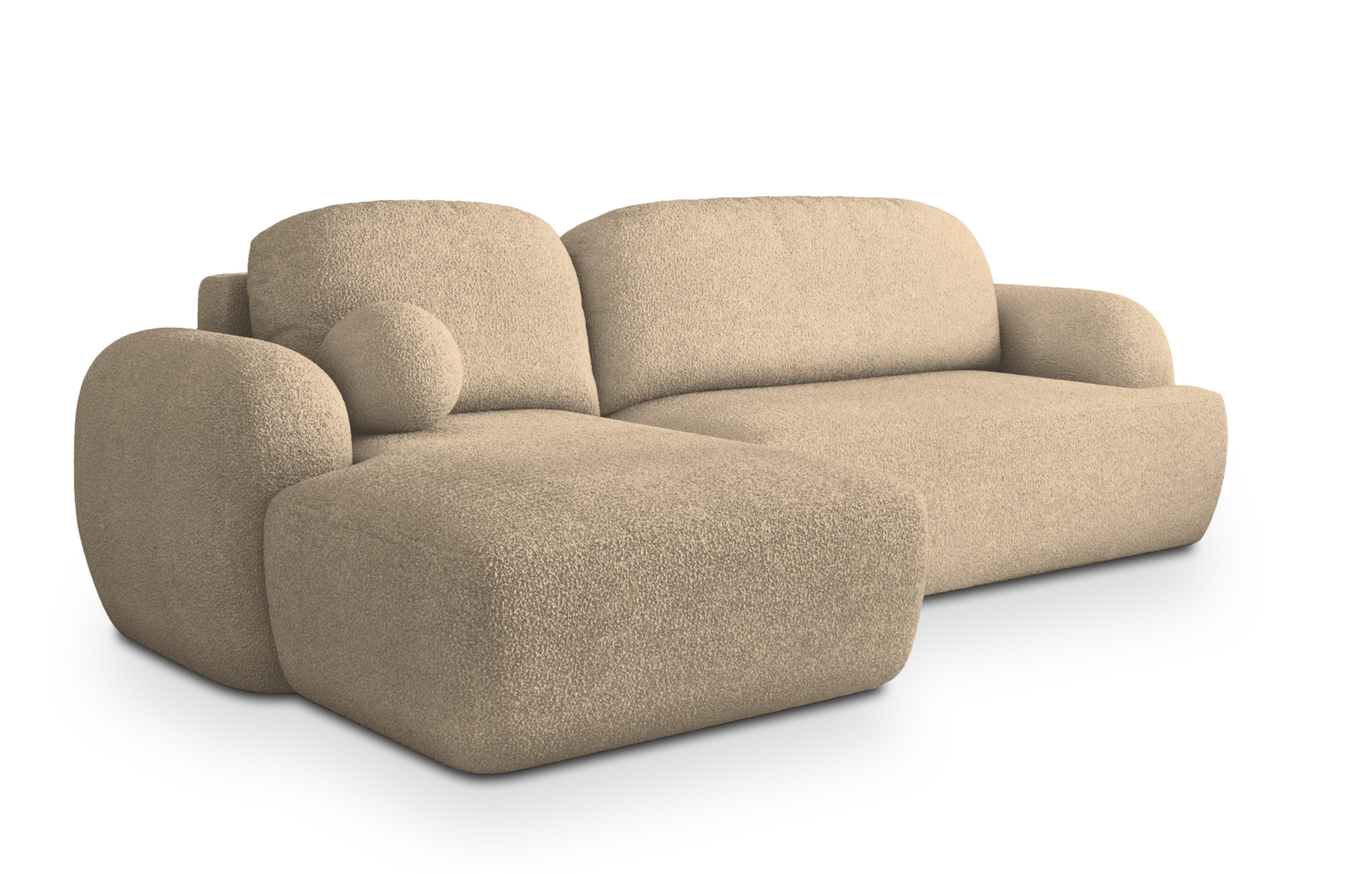 Masseno Ecksofa MODENZA mit Schlaffunktion L-Form, Sofa mit Bettkasten günstig online kaufen