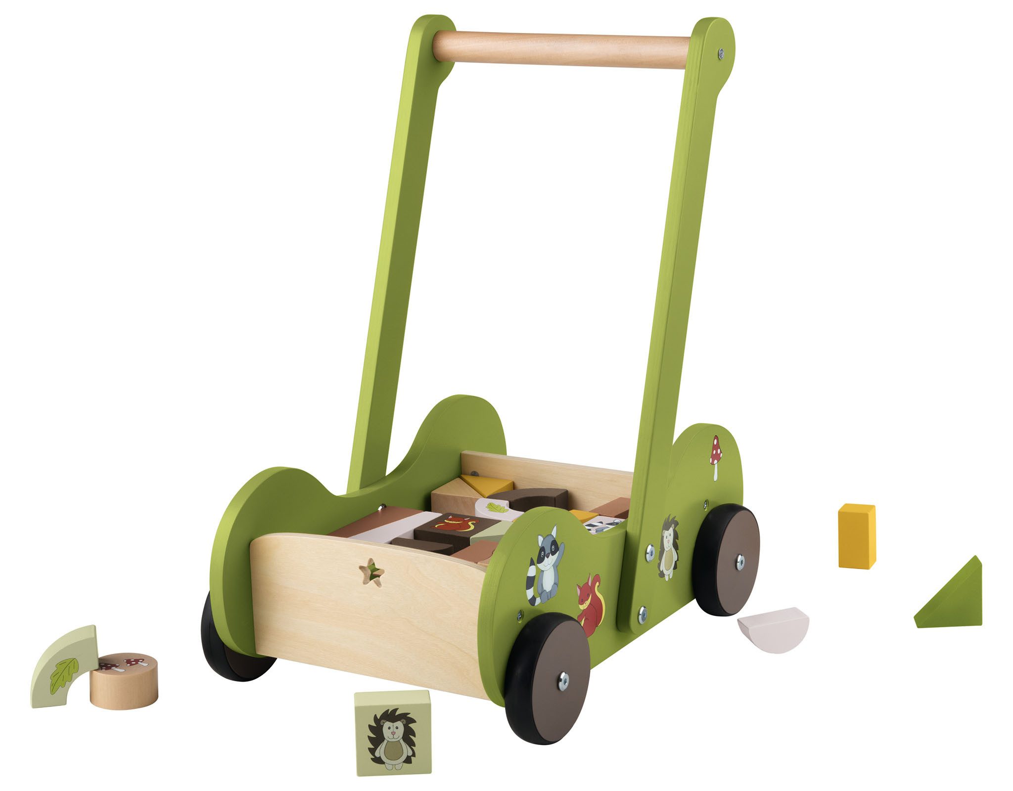 Playtive Puppenwagen PLAYTIVE Schiebewagen Puppenwagen Kinderwagen Spiel Wa günstig online kaufen
