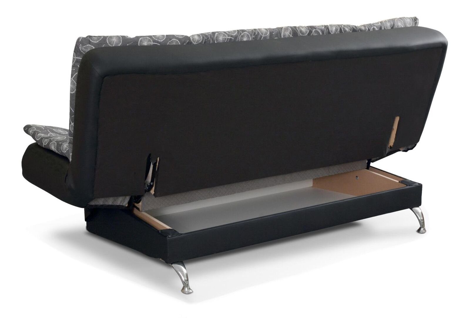 Europe Mit Schwarz-Graue Neu, luxus Made Sofa Bettfunktion Couch Sofagarnitur in JVmoebel 3+1