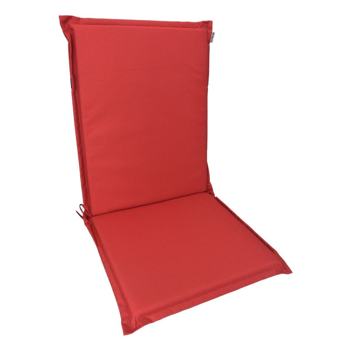 Marabellas Stuhlkissen 50x110x3cm Polsterauflage Shop Kissen Stuhlauflage Sitzkissen Sitzauflage Rot