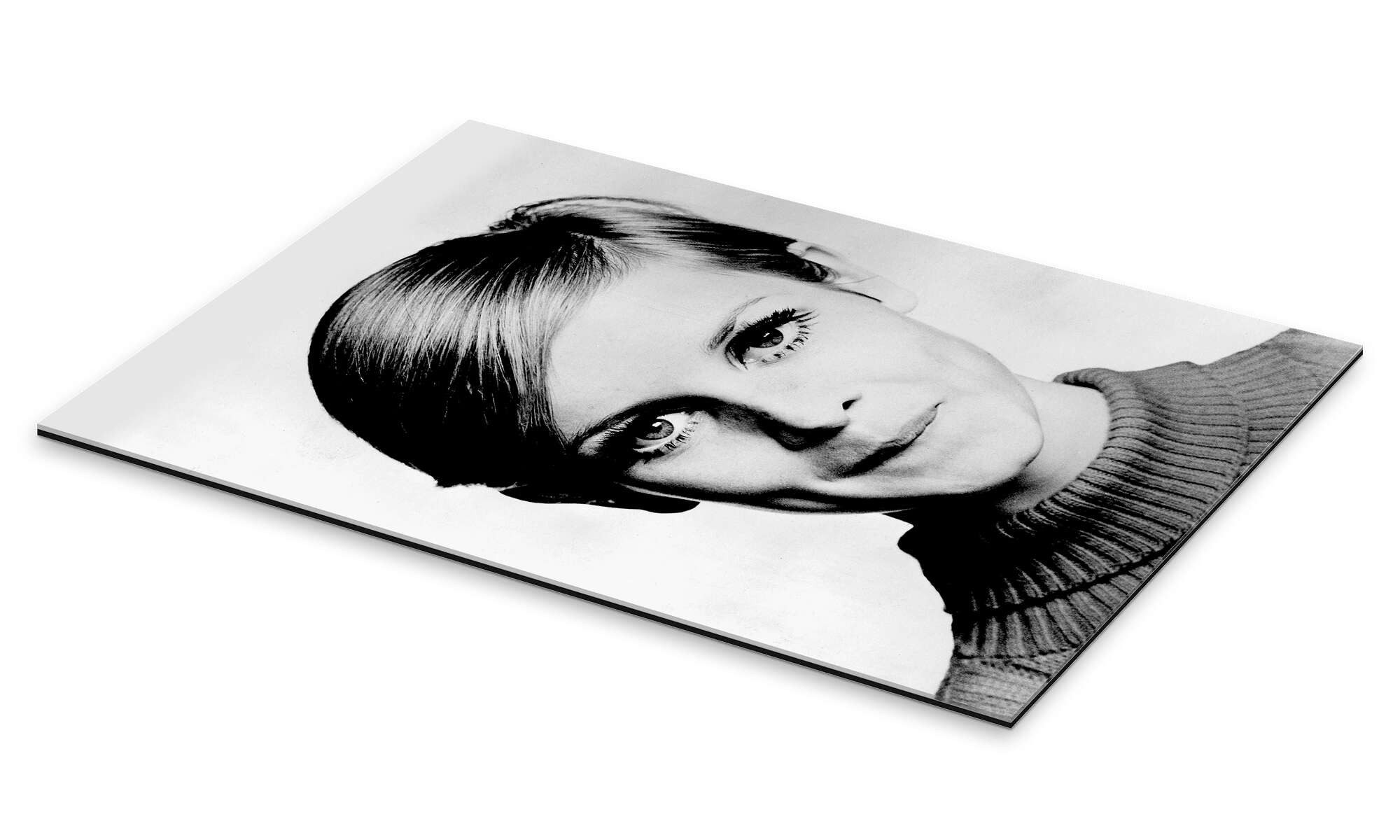 Posterlounge Wandbild Kesse Twiggy, Celebrity Collection, erhältlich als Poster, Leinwandbild, Wandsticker oder Acrylglasbild