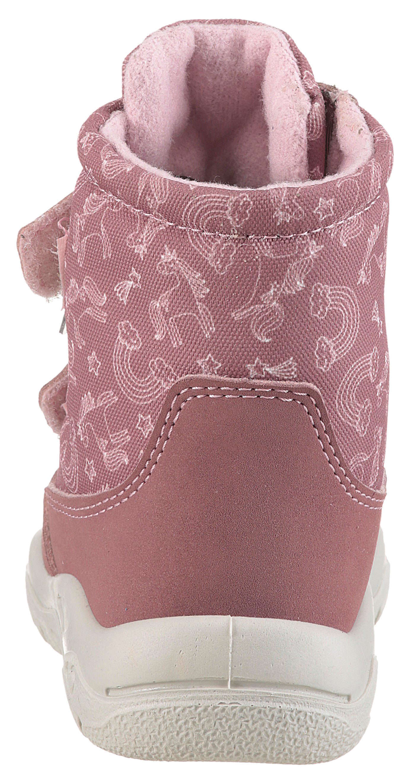 PEPINO by RICOSTA Madlen WMS: mittel Winterstiefel Klettstiefel mit Sympatex, Lauflernschuh, Größenschablone zum Download